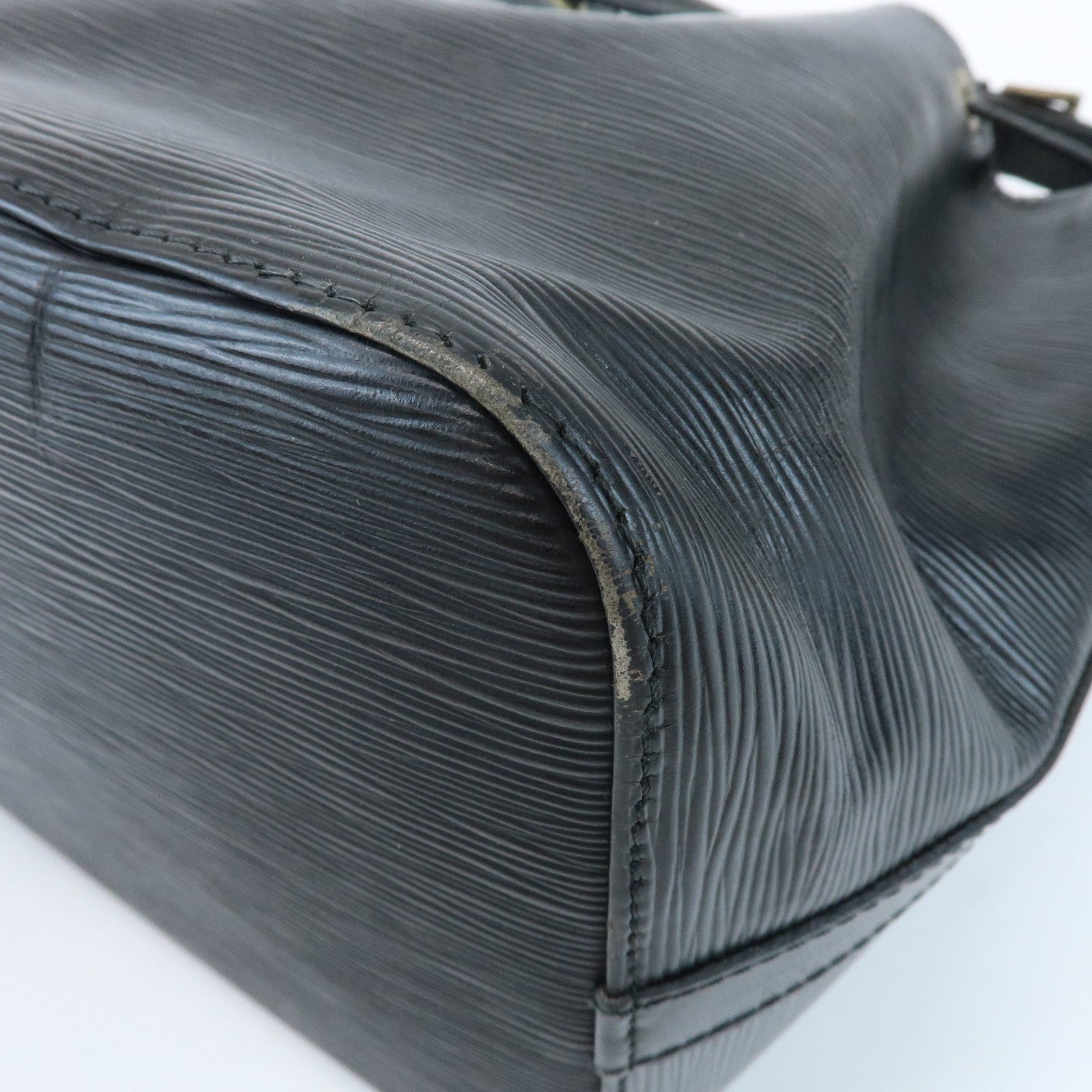 Louis Vuitton Epi Petit Noe Shoulder Bag Noir Black M59012