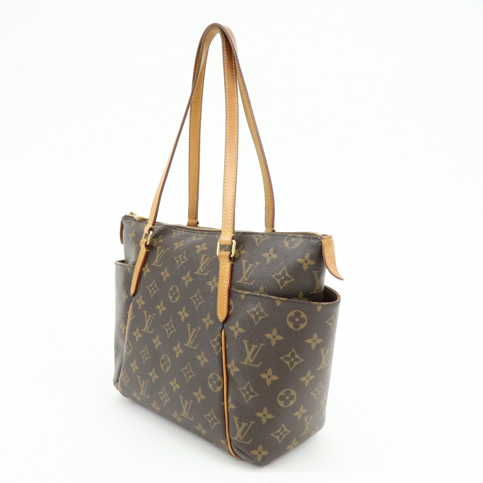 Louis Vuitton Monogram Totally PM Shoulder Bag Brown M56688