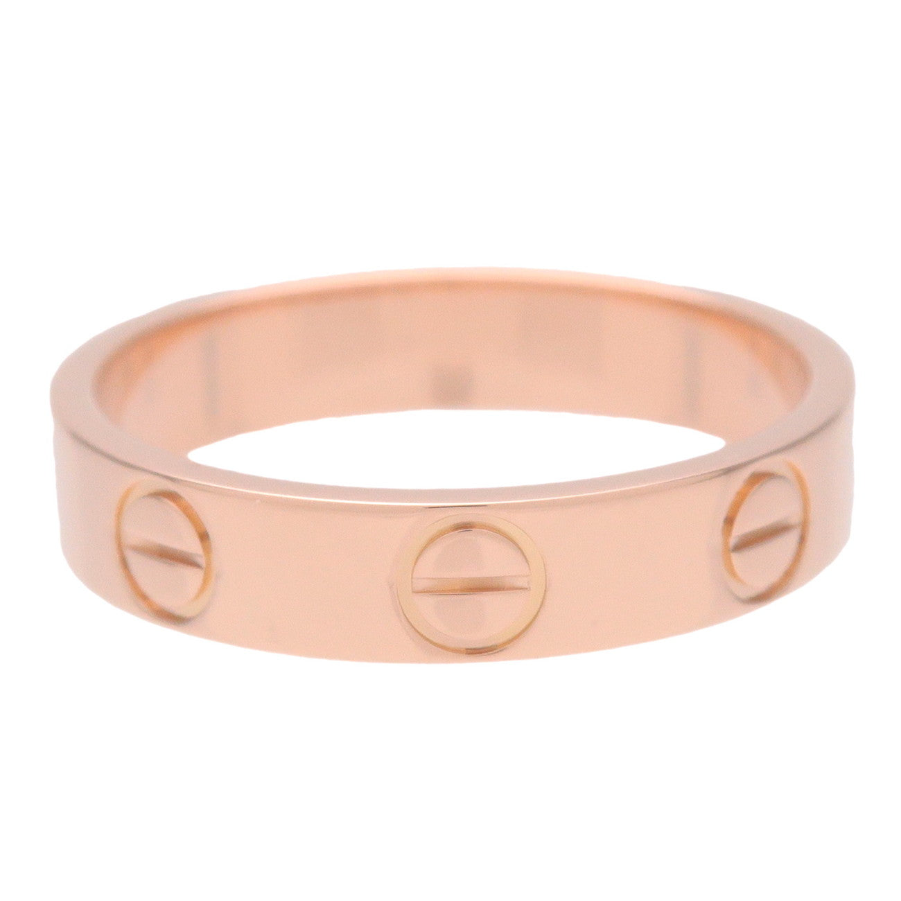 Cartier Mini Love Ring K18 750PG #47 US4.25-4.5 EU47 HK9