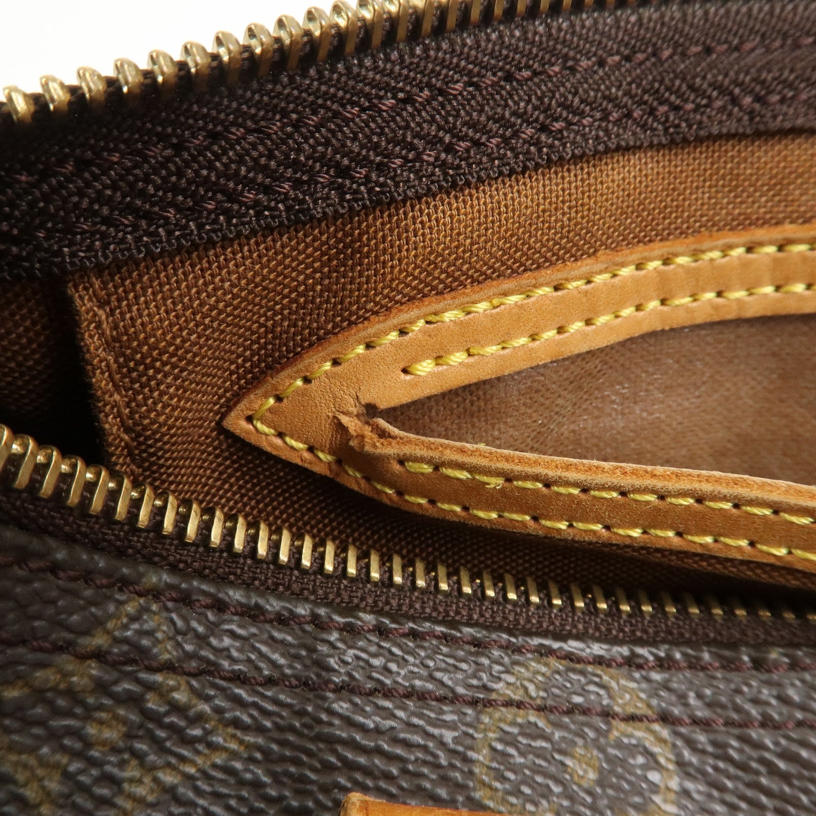 Louis Vuitton Monogram Speedy 25 Boston Bag Hand Bag Brown M41528