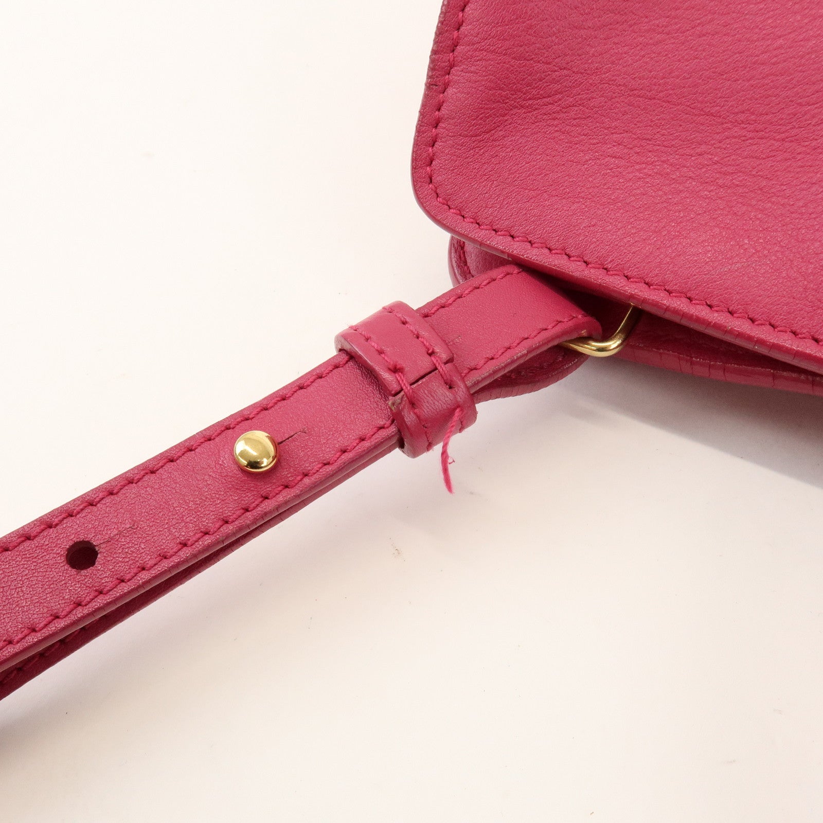 SAINT LAURENT PARIS Petit Cabas Y Line Leather 2Way Bag 311210