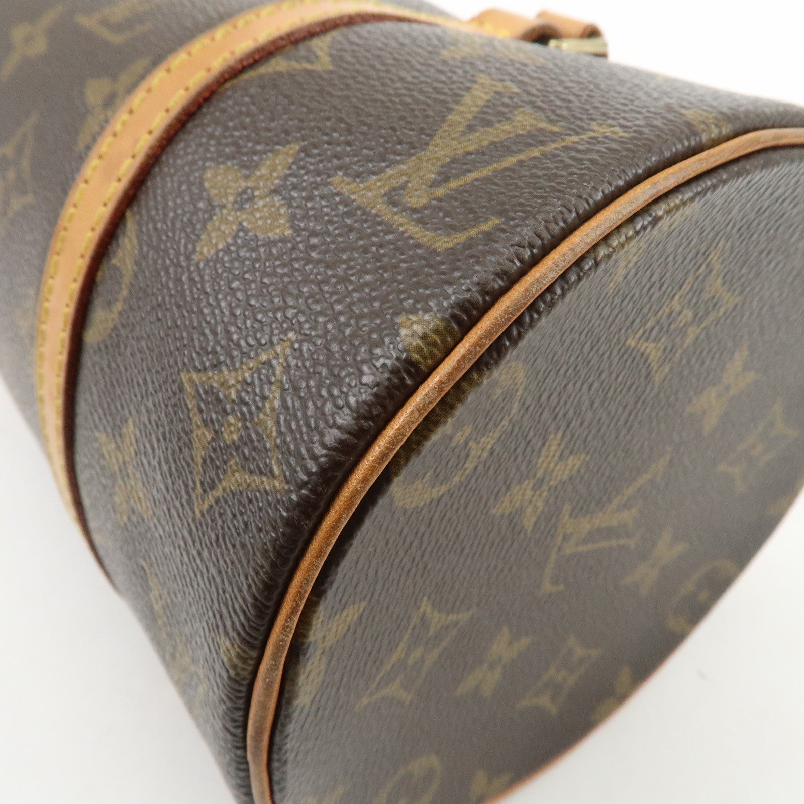 Louis Vuitton Monogram Papillon 26 Hand Bag Brown M51386