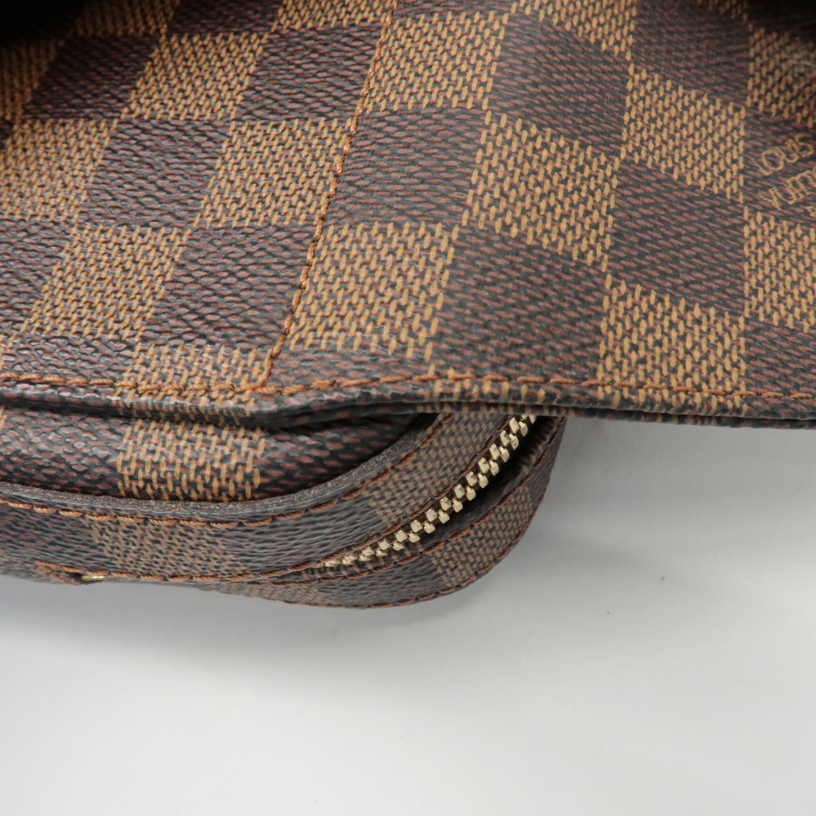 Louis Vuitton Damier Ebene Geronimos Crossbody Bag Waist Bag N51994 Used