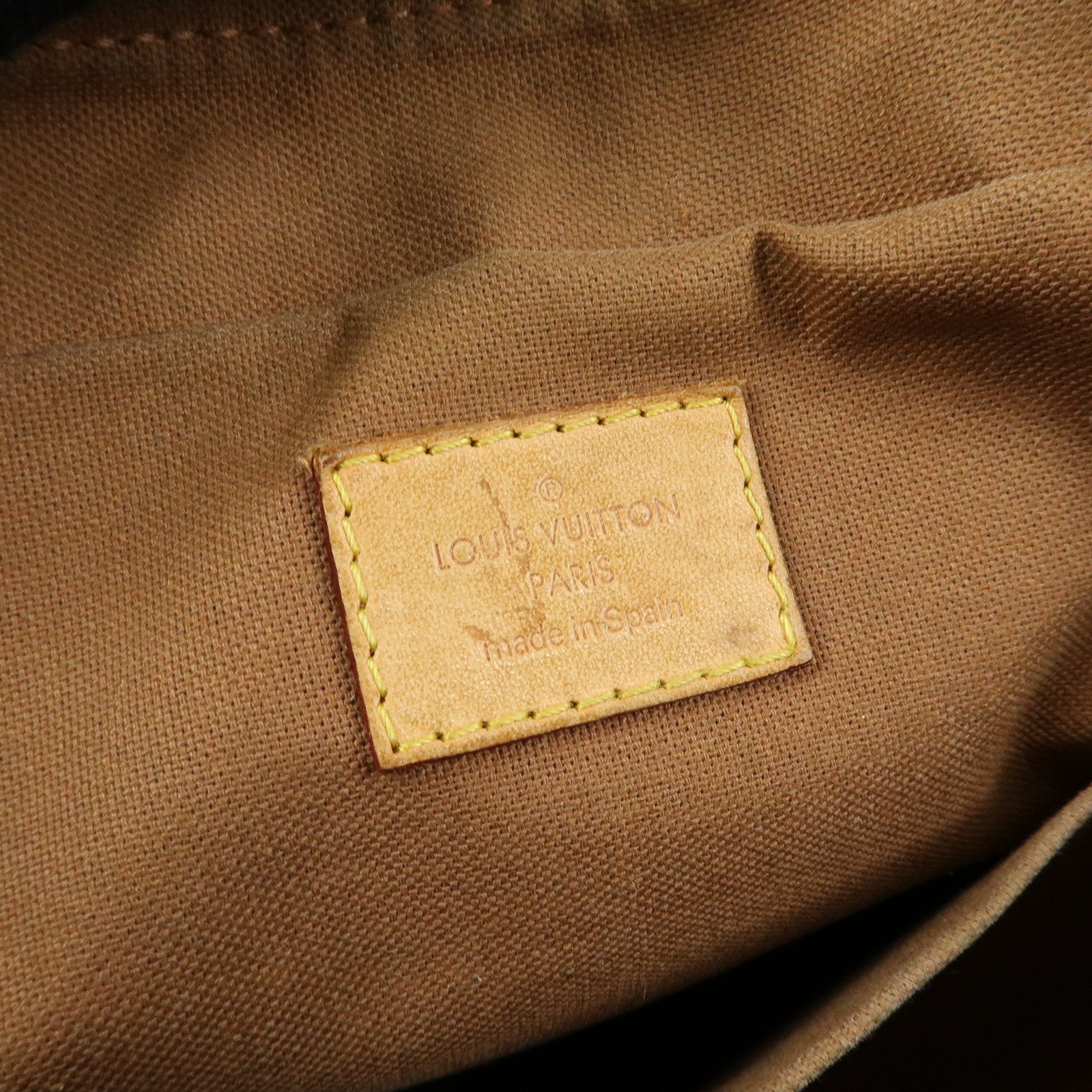 Louis Vuitton Monogram Sac Bosphore 2Way Business Bag Brown M40043