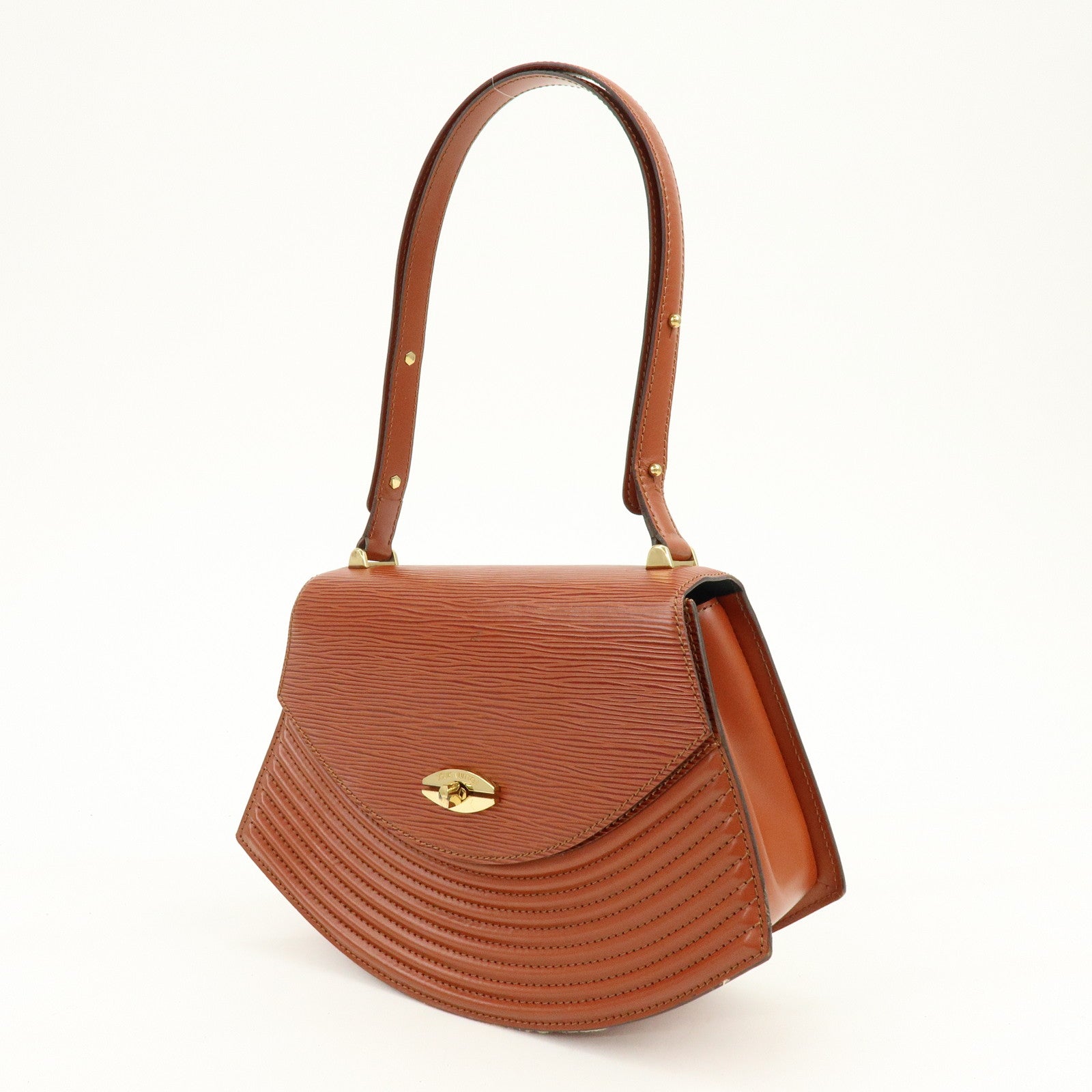 Louis Vuitton Epi Tilsit Shoulder Bag Hand Bag Kenya Brown M52483