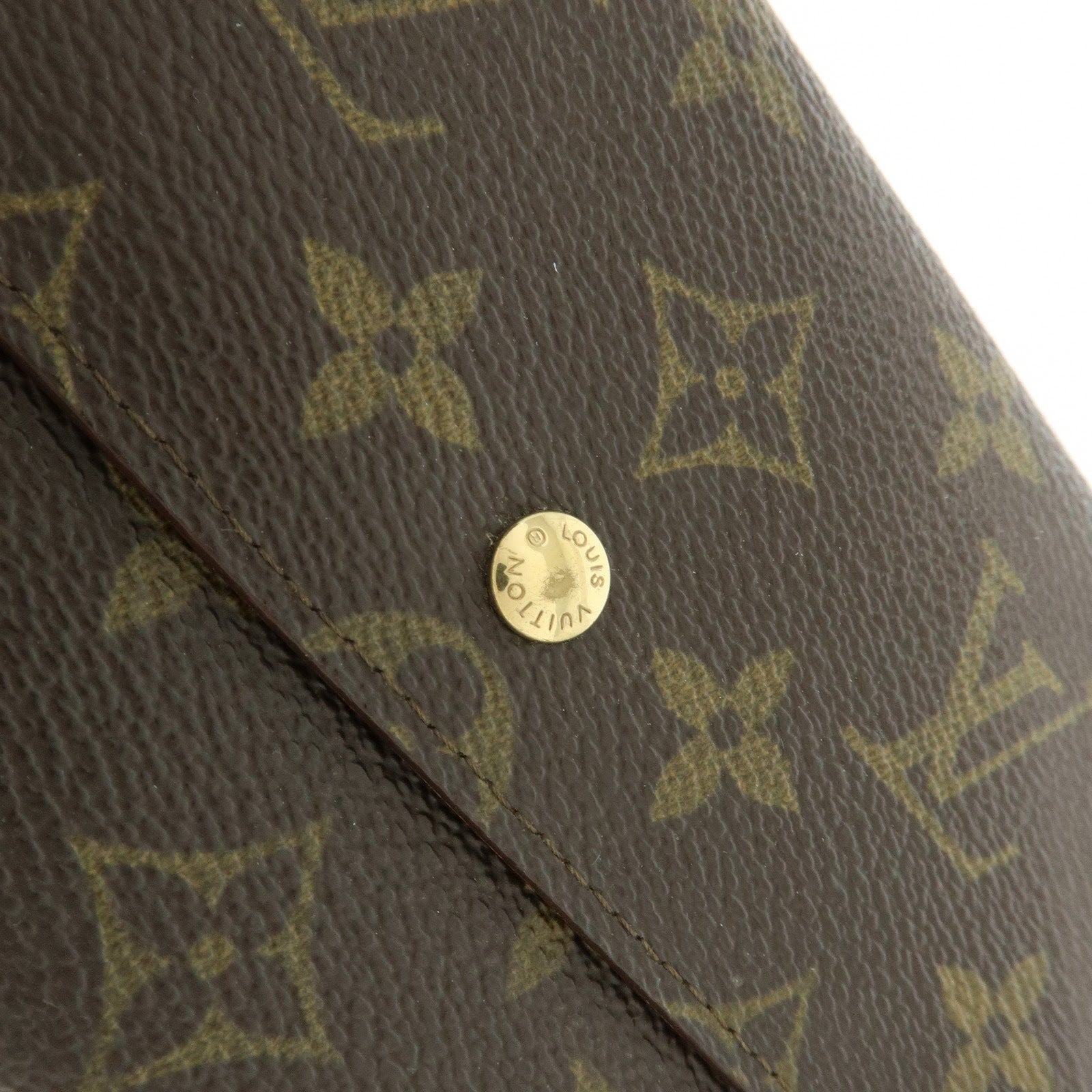 Louis Vuitton Monogram Pochette Porte Monnaie Credit Wallet M61725