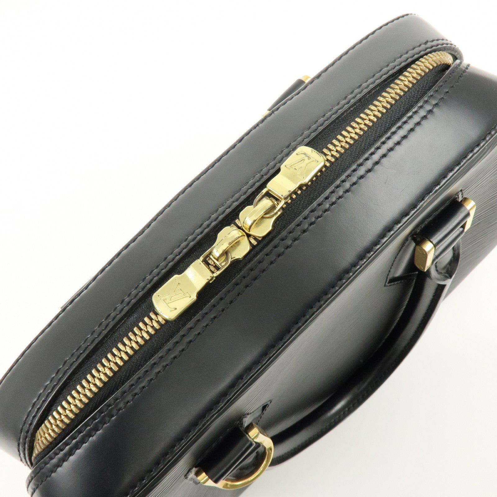 Louis Vuitton Epi Leather Sablons Hand Bag Noir Black M52042