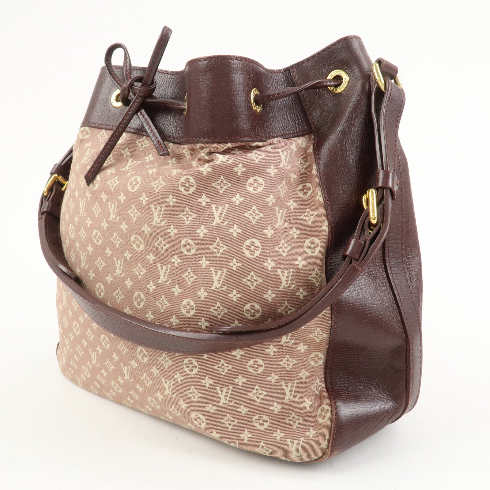 Louis Vuitton Monogram Idylle Noe Shoulder Bag Sepia Black M40672