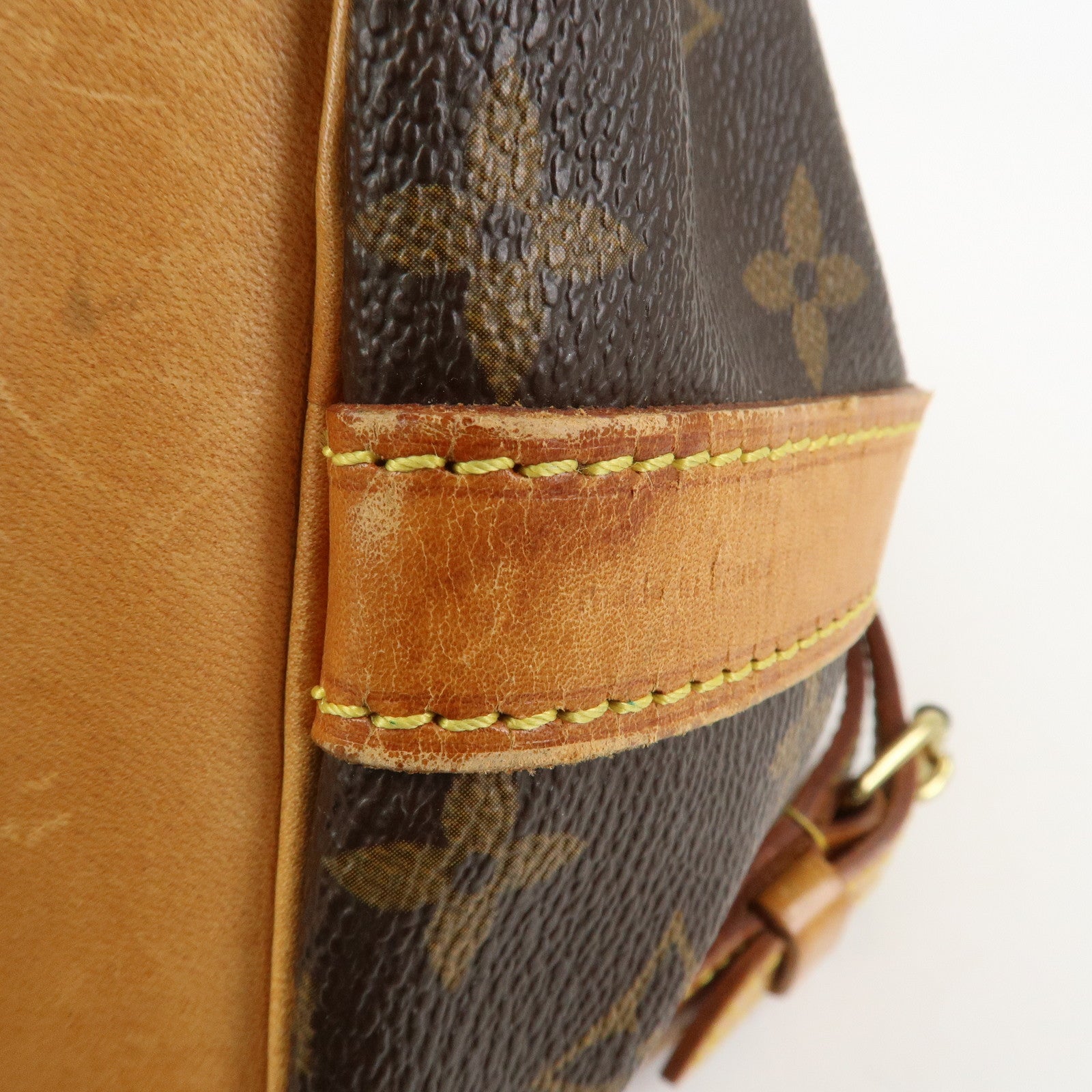 Louis Vuitton Monogram Petit Noe Shoulder Bag Brown M42226