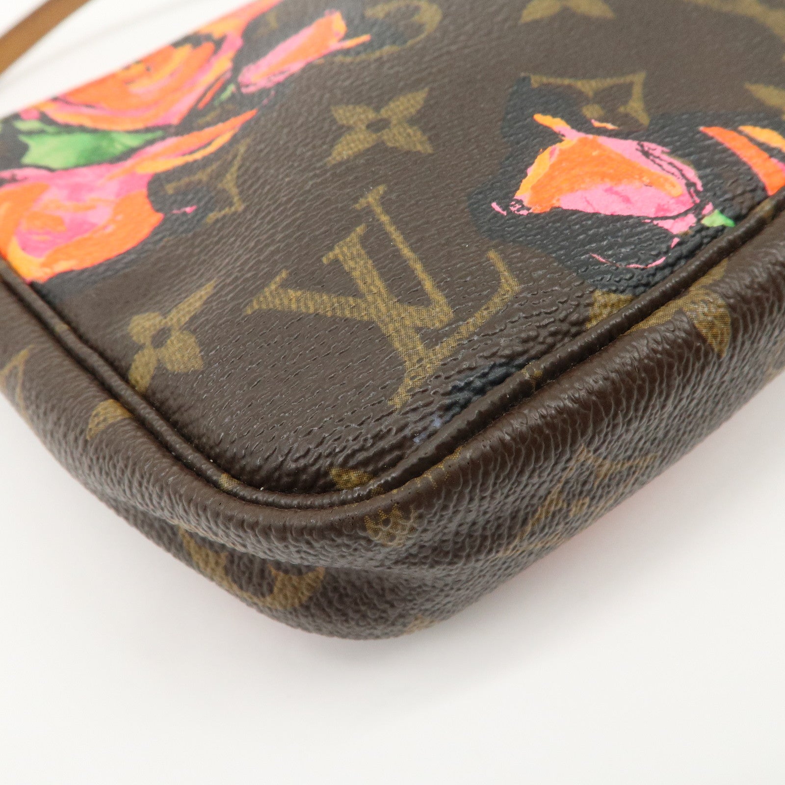 Louis Vuitton Monogram Rose Pochette Accessoires Pouch M48615