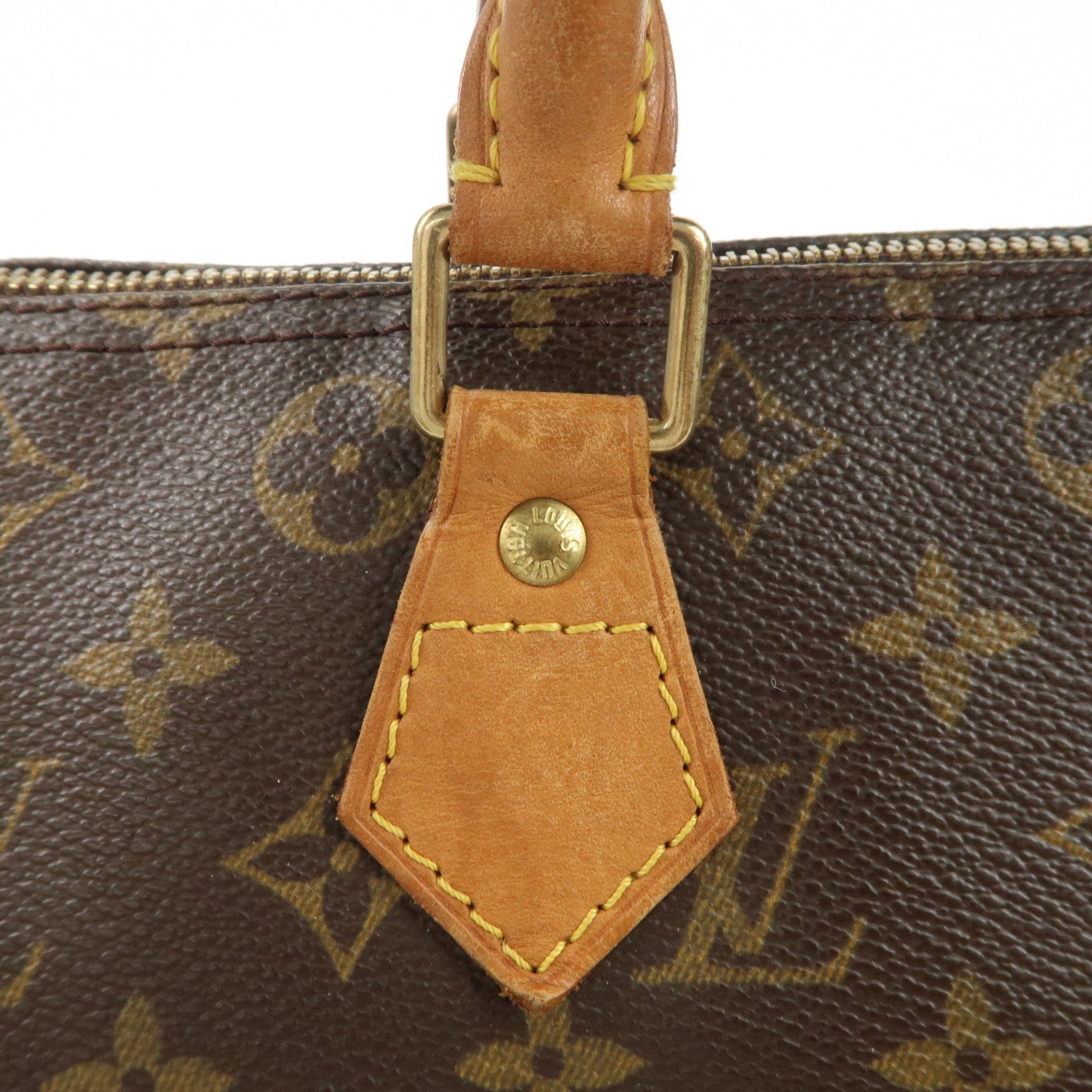 Louis Vuitton Monogram Speedy 30 Boston Bag Hand Bag Brown M41526
