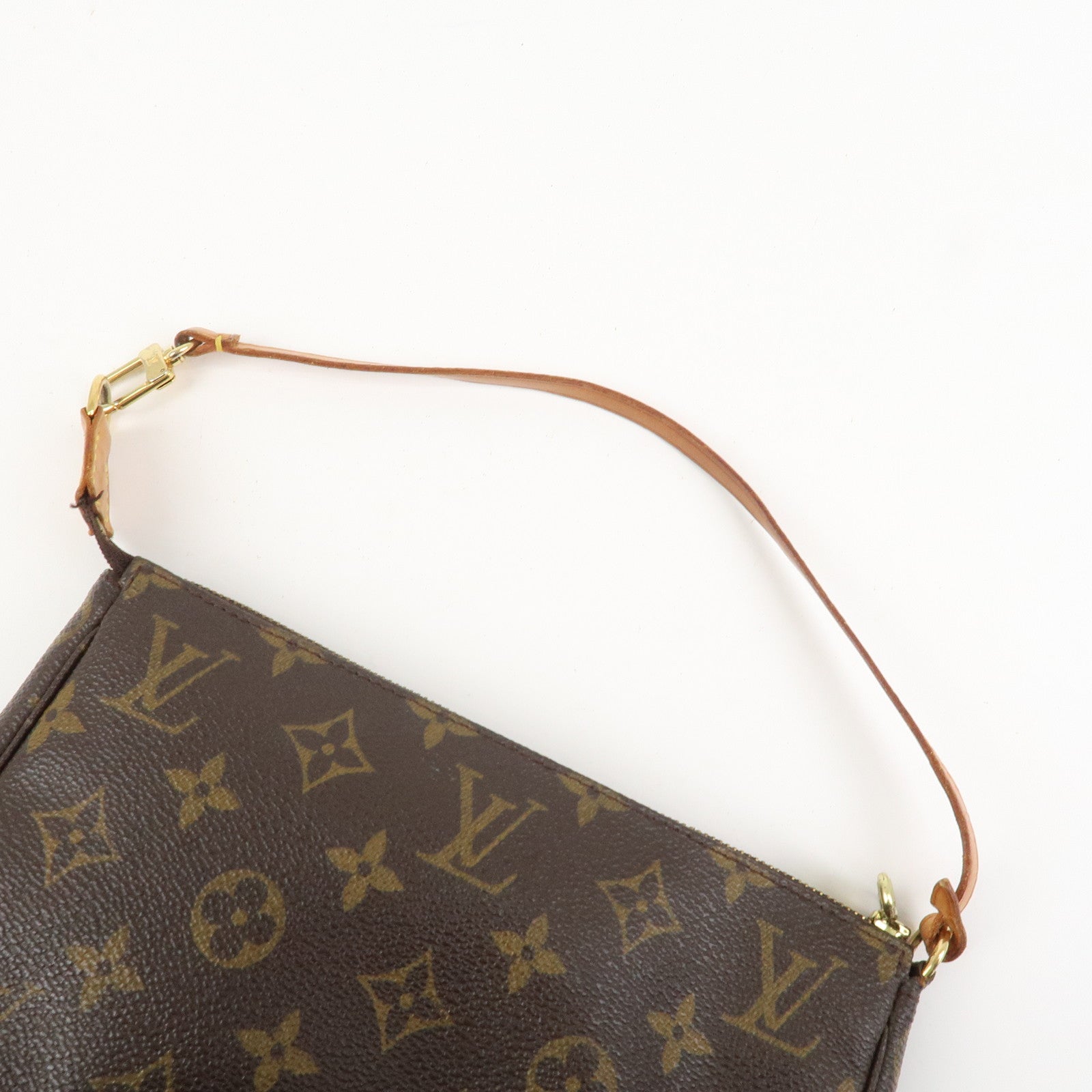 Louis Vuitton Monogram Pochette Accessoires Pouch Hand Bag M51980