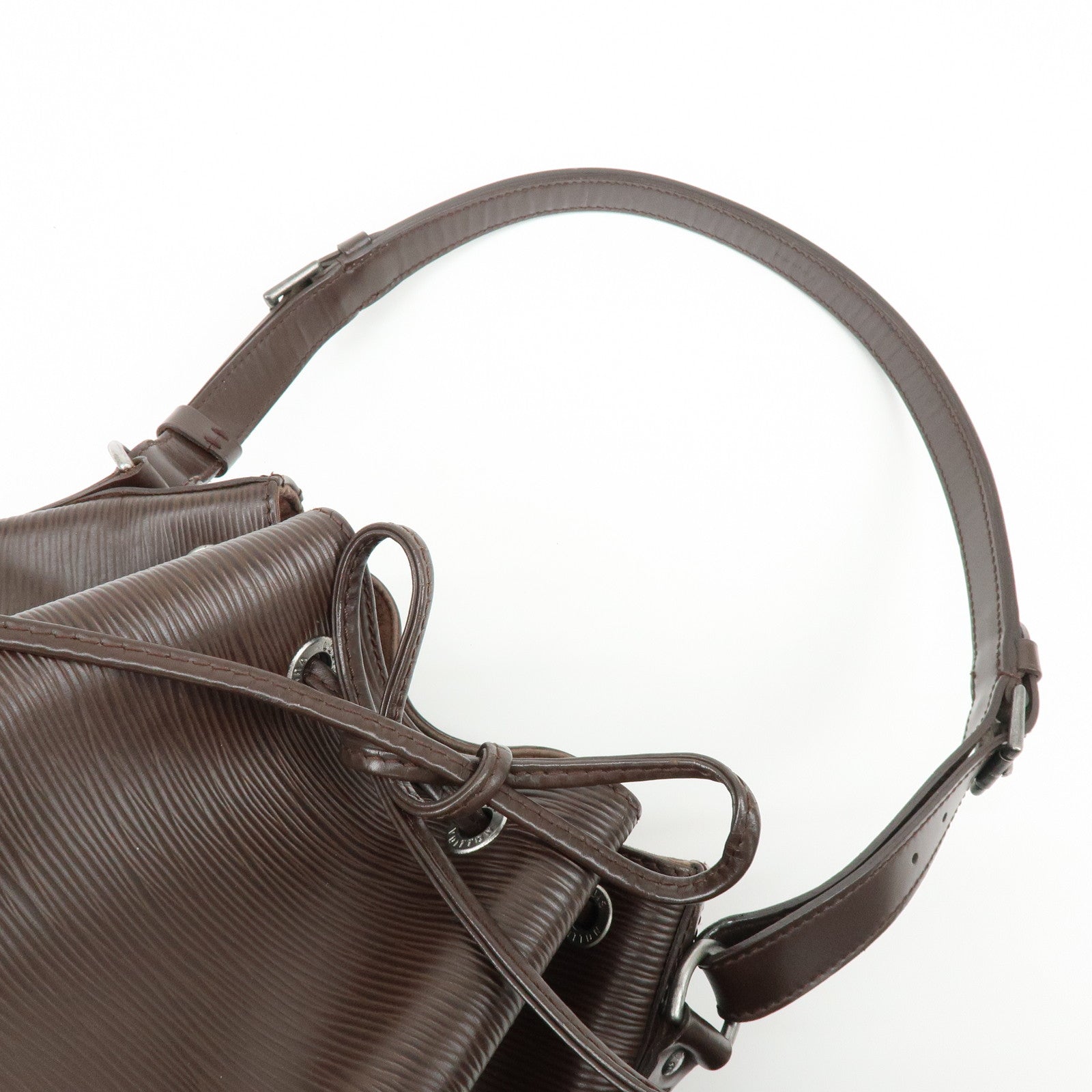 Louis Vuitton Epi Leather Petit Noe Shoulder Bag Mocha M5901D