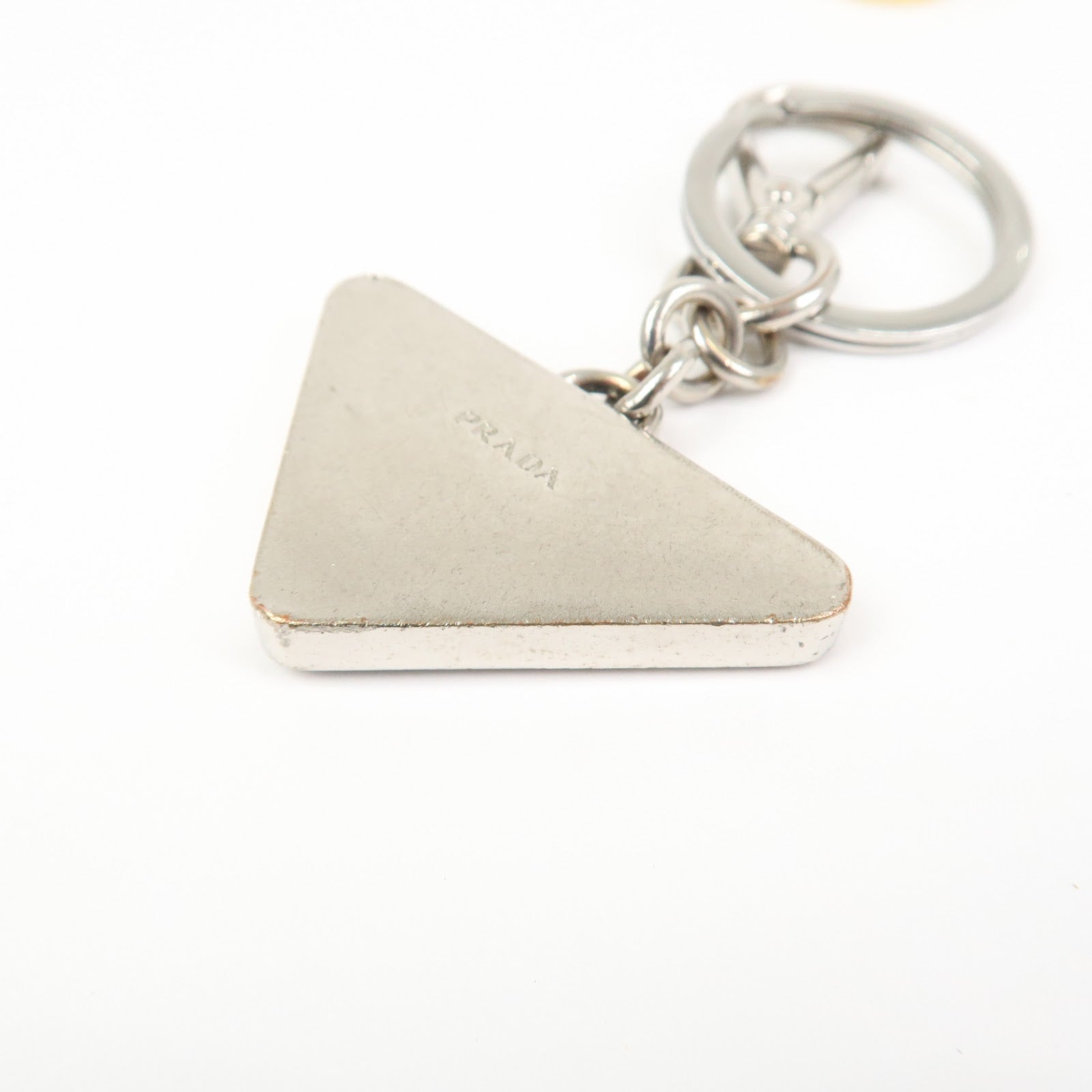 PRADA Saffiano Leather Metal Set of Key Chain 1TL126/2PP080