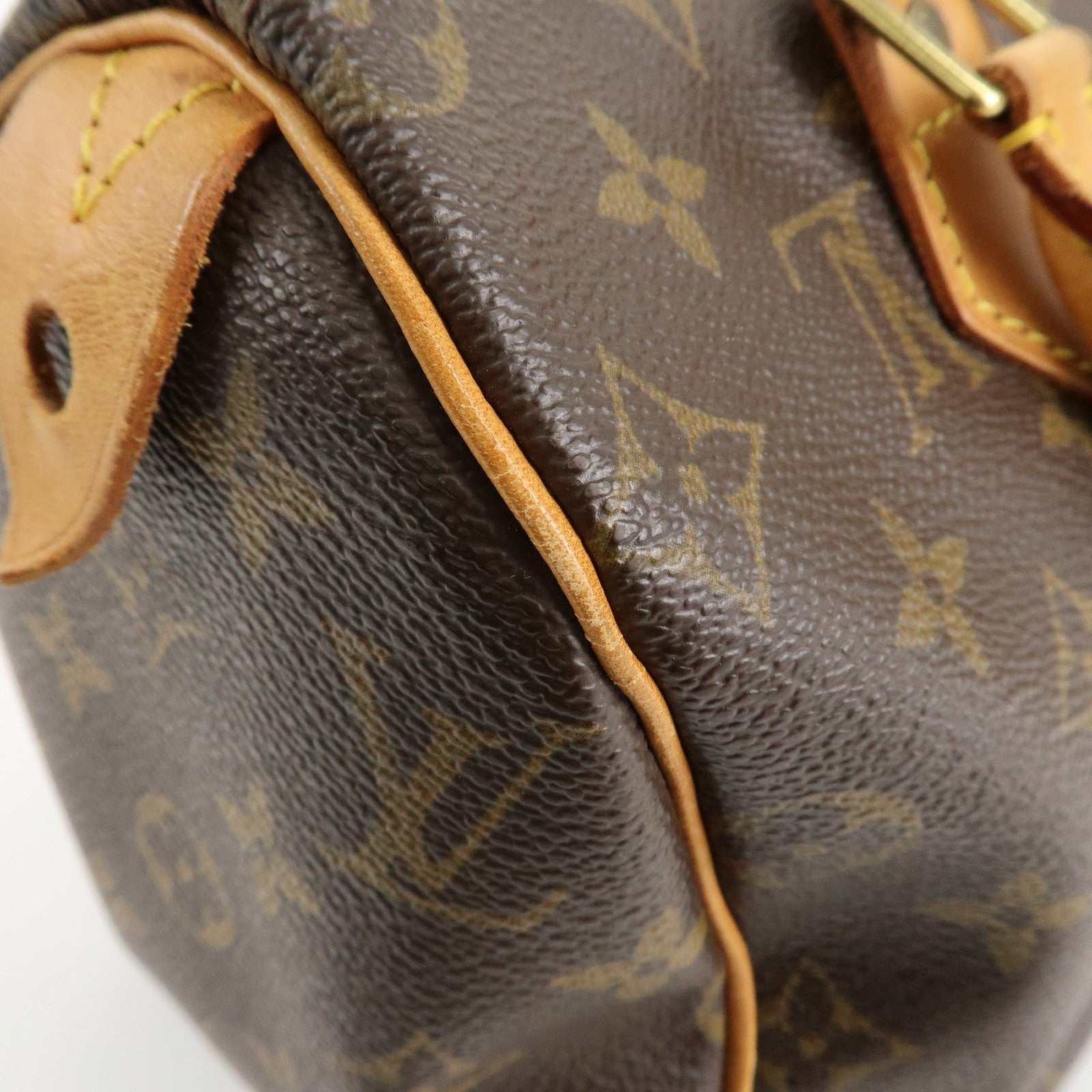 Louis Vuitton Monogram Speedy 25 Hand Bag Boston Bag M41528 Used
