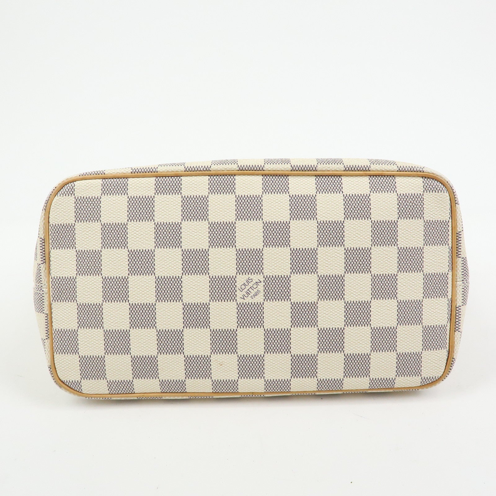 Louis Vuitton Damier Azur Saleya PM Tote Bag Hand Bag N51186
