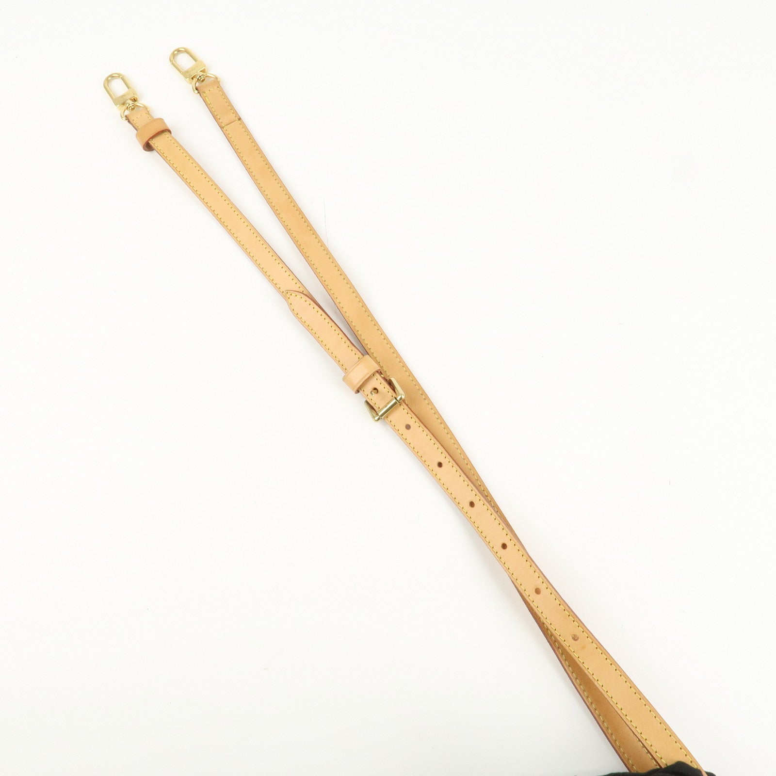 Louis Vuitton Adjustable Shoulder Strap Nume Leather 120cm J52312 Used