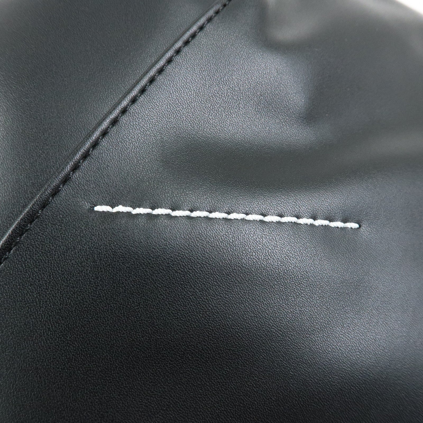 Maison Margiela MM6 Leather Japanese Tote Bag Shoulder Bag Black