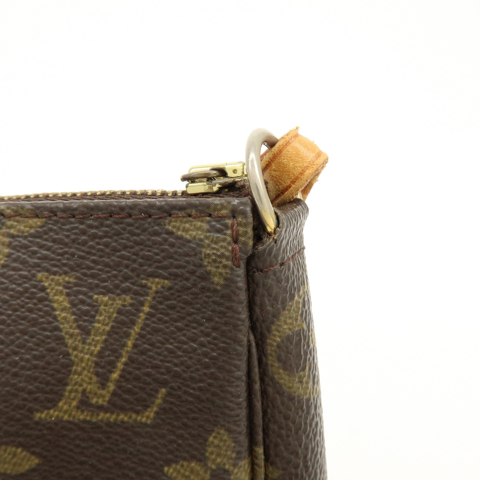 Louis Vuitton Monogram Pochette Accessoires Pouch Hand Bag M51980