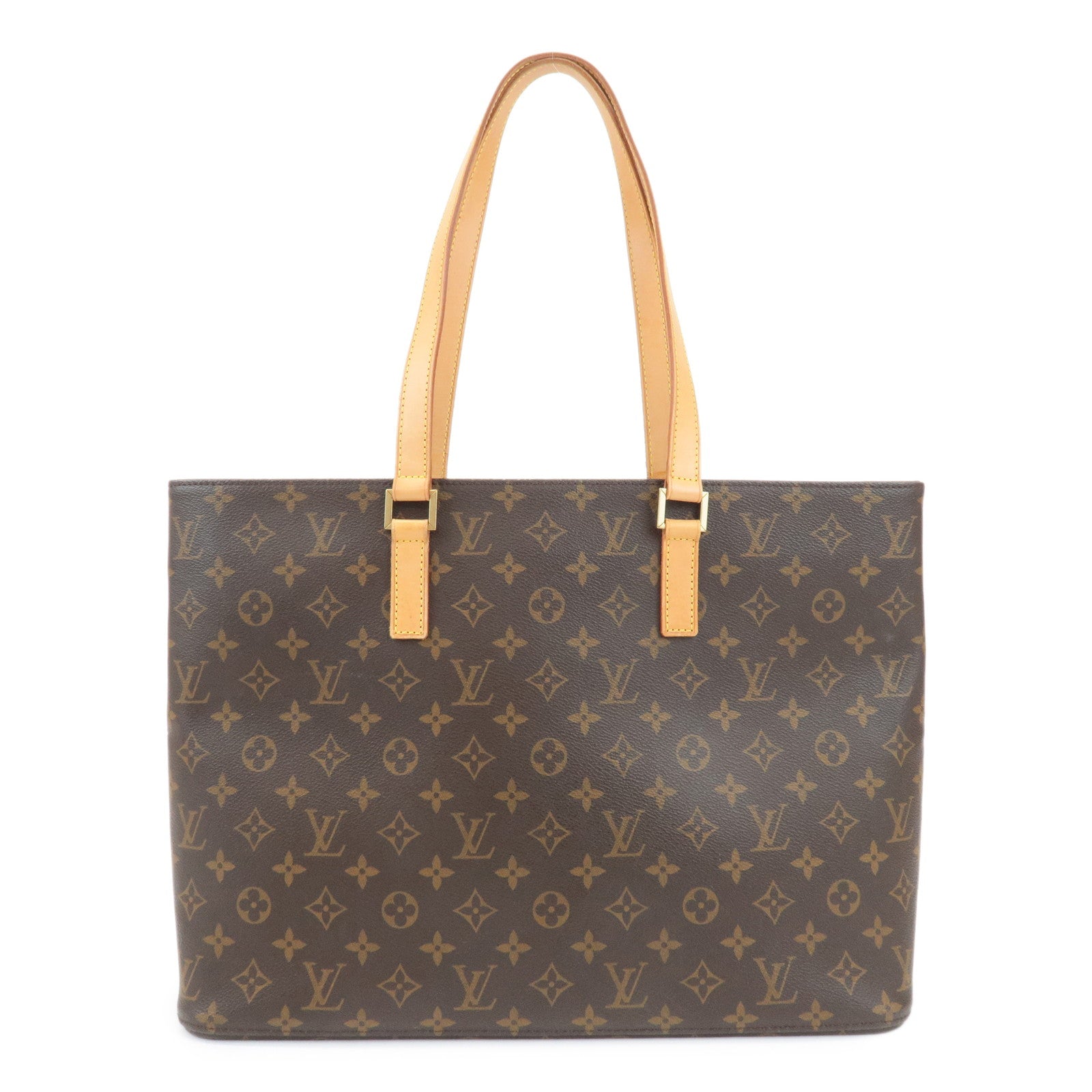 Louis Vuitton Monogram Luco Tote Bag Hand Bag Brown M51155