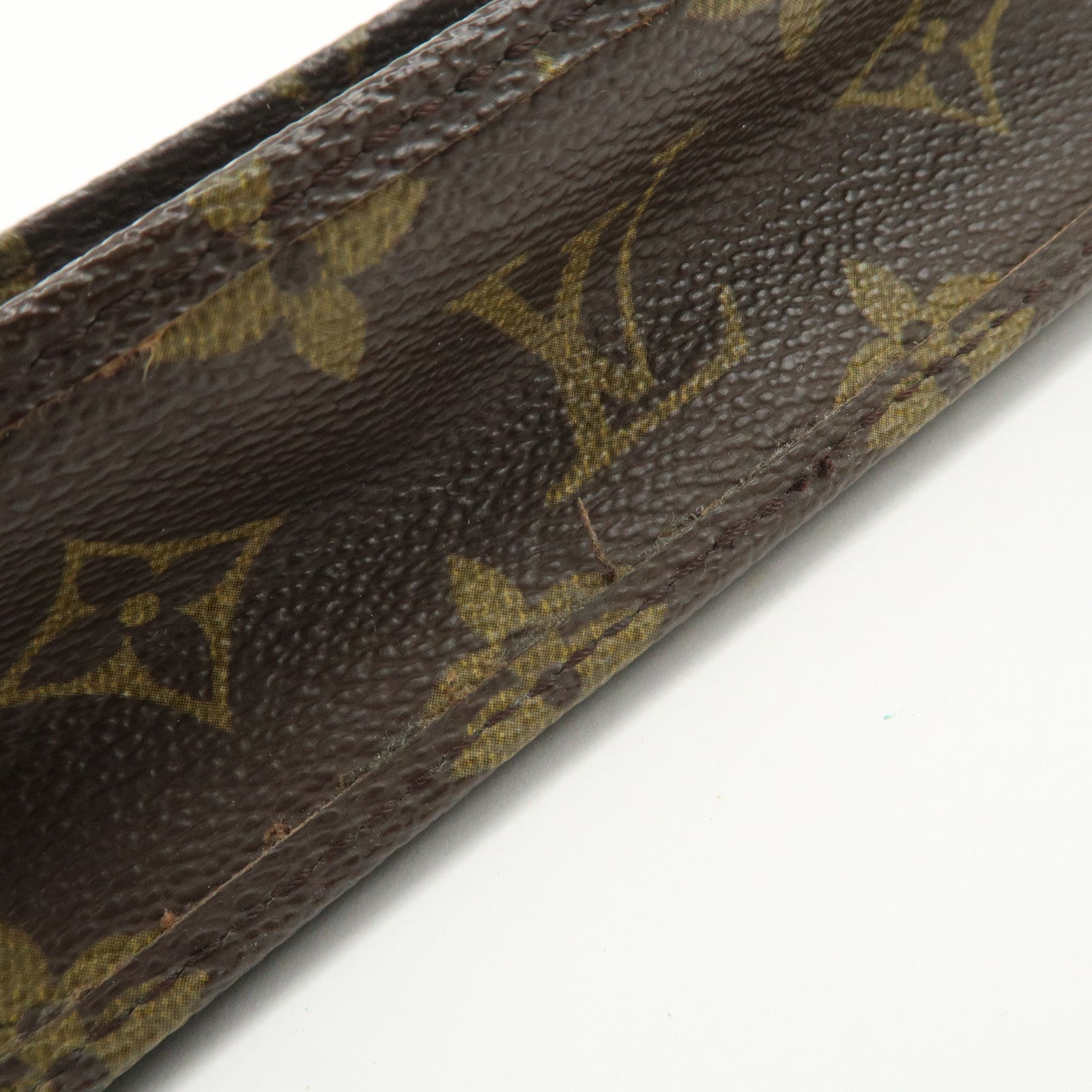 Louis Vuitton Monogram Pochette Lava 23 Clutch Bag M51940 Used