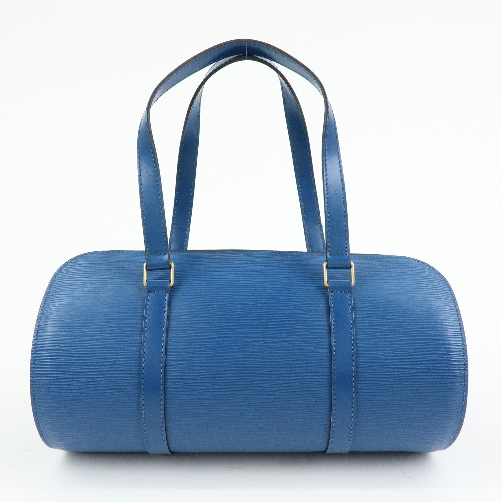 Louis Vuitton Epi Soufflot Shoulder Bag Hand Bag Toledo Blue M52225