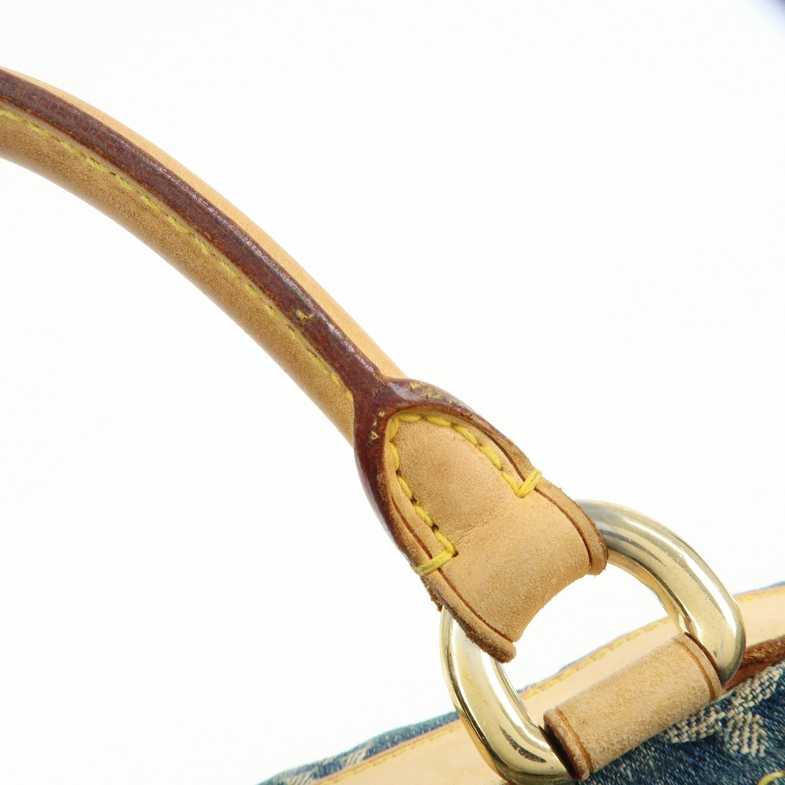 Louis Vuitton Monogram Denim Neo Speedy Boston Bag Blue M95019