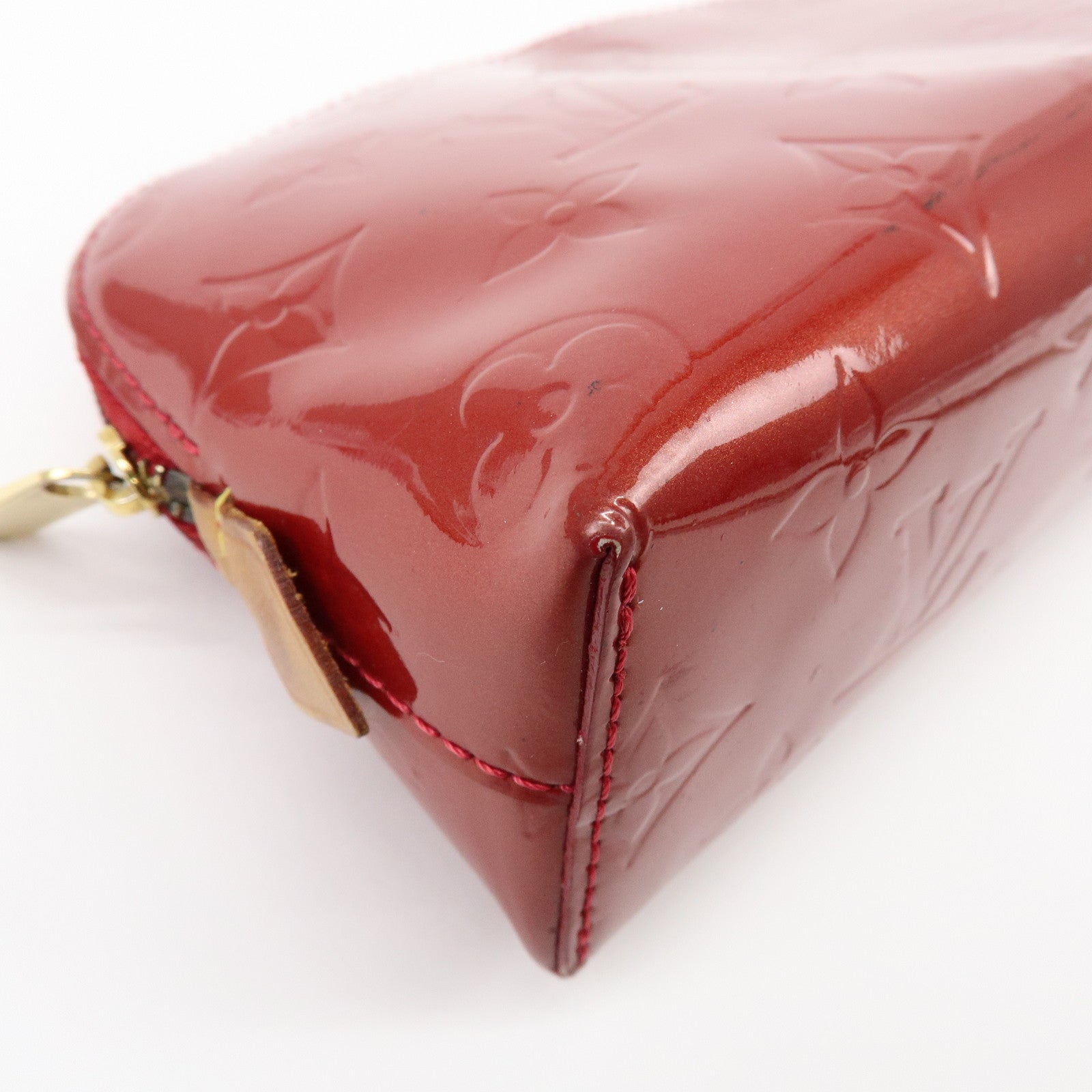 Louis Vuitton Monogram Vernis Pochette Cosmetic PM Pouch M91496