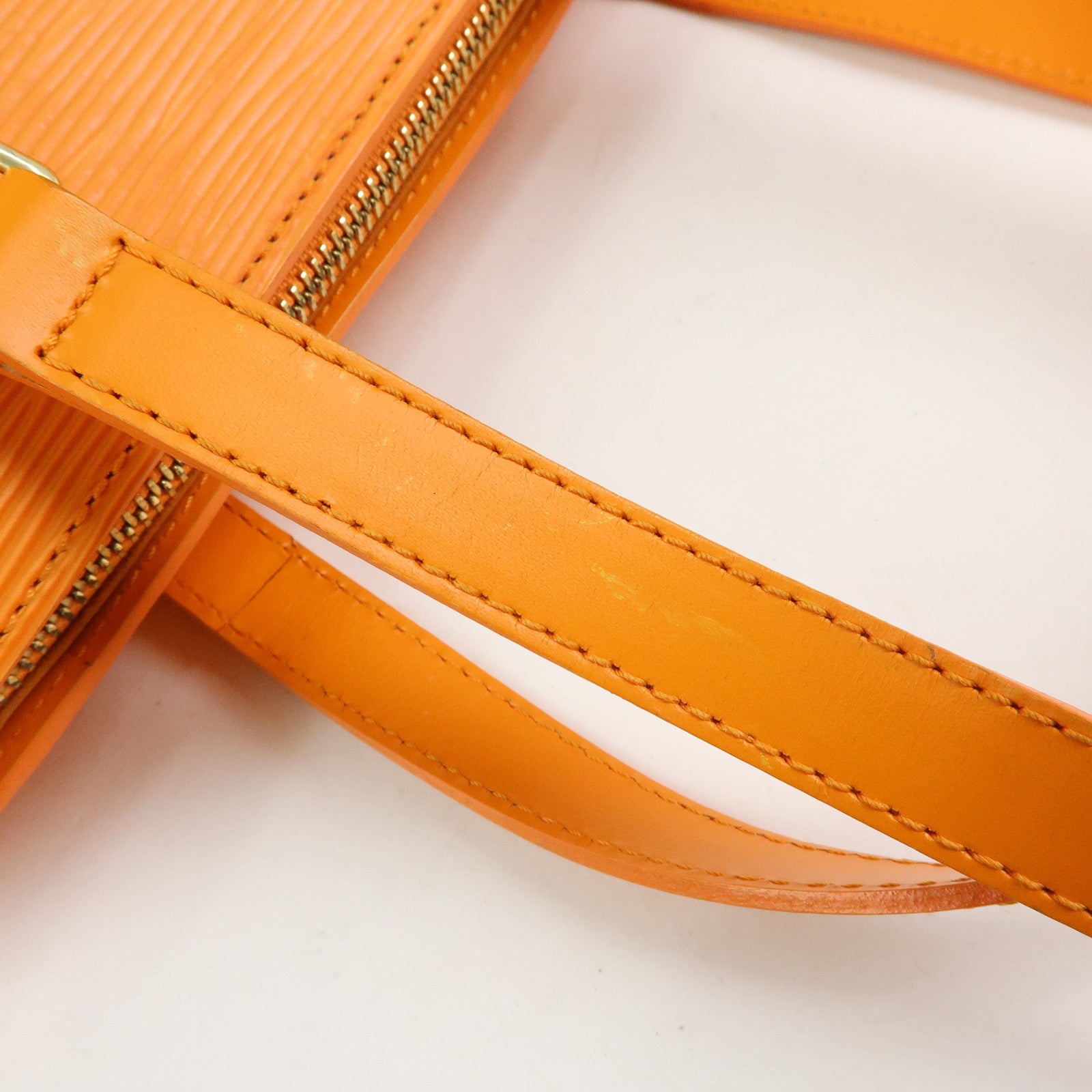 Louis Vuitton Epi Soufflot Hand Bag Mandarin Orange M5222H