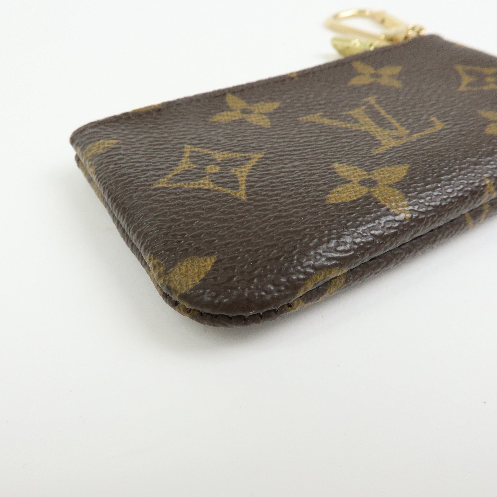 Louis Vuitton Monogram Pochette Cles Coin Case Key Case M62650