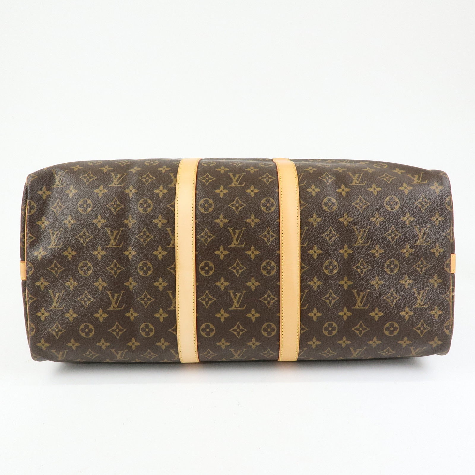 Louis Vuitton Monogram Keep All Bandouliere 55 Boston Bag M41414