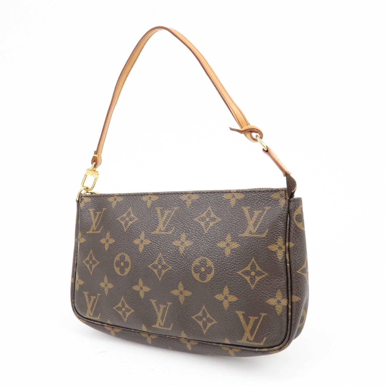 Louis Vuitton Monogram Pochette Accessoires Pouch Hand Bag M51980
