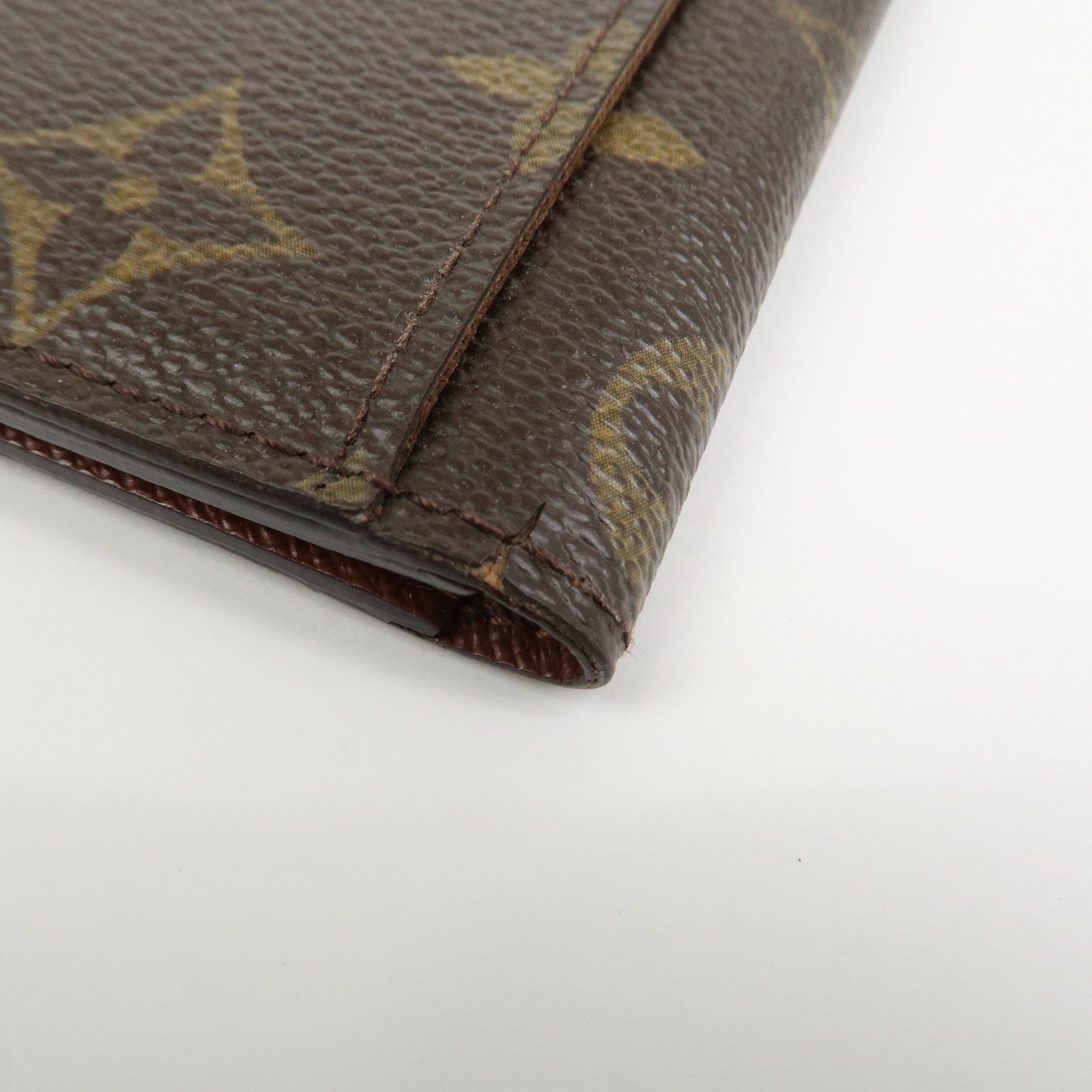 Louis Vuitton Monogram Porto Cult Vertical Card Case Brown M66541