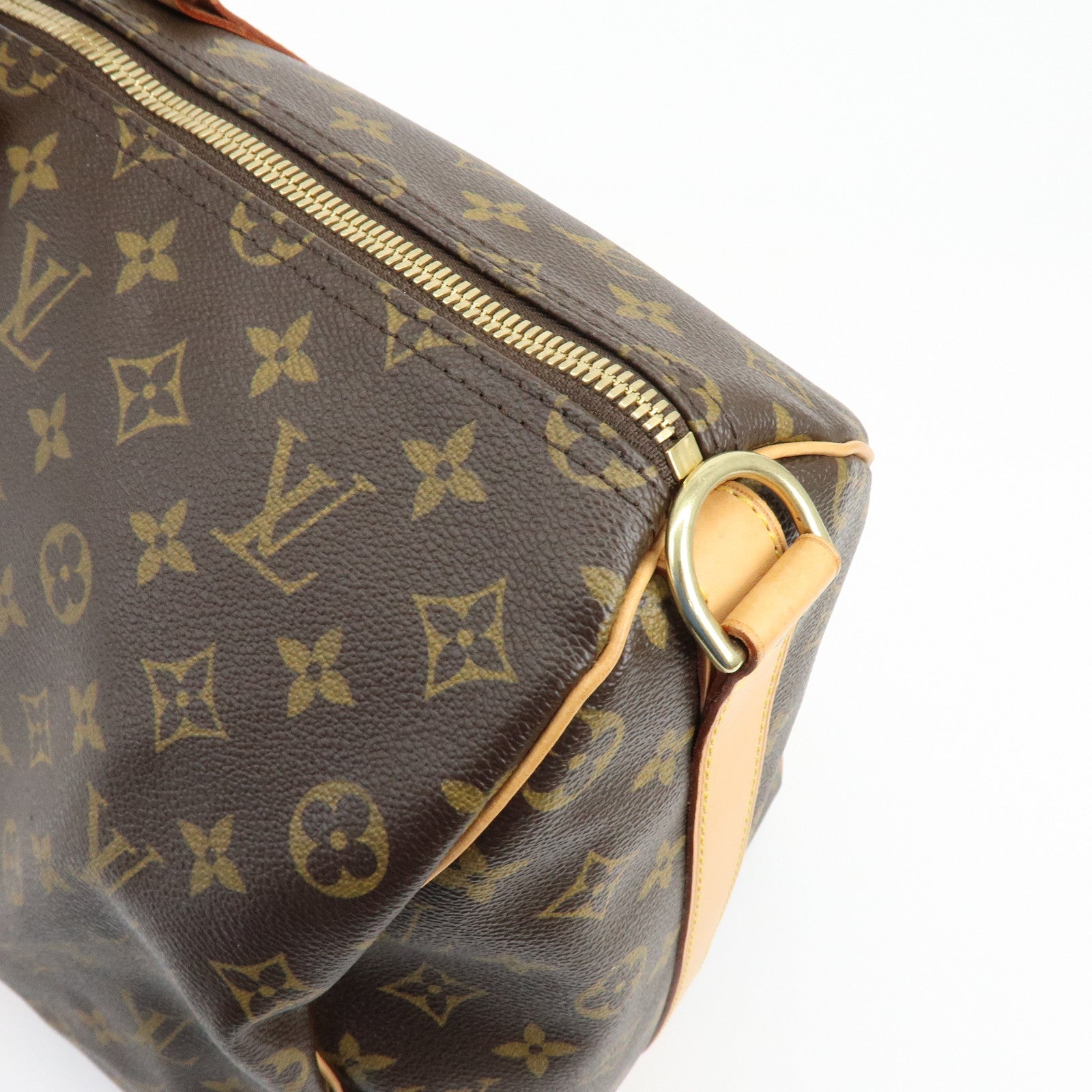 Louis Vuitton Monogram Keep All Bandouliere 50 Boston Bag M41416