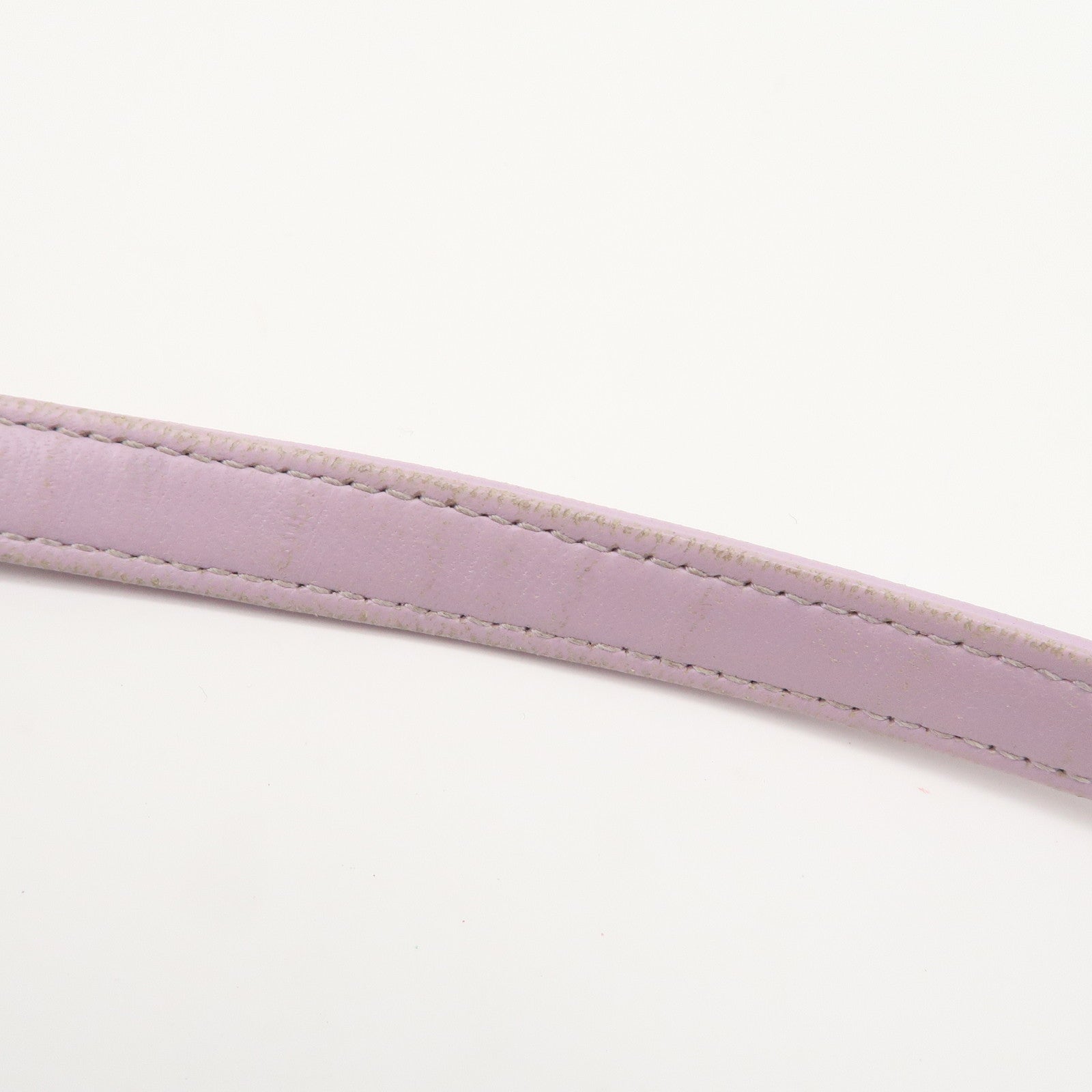 BOTTEGA VENETA Intrecciato Leather Shoulder Bag Hand Bag Purple Used