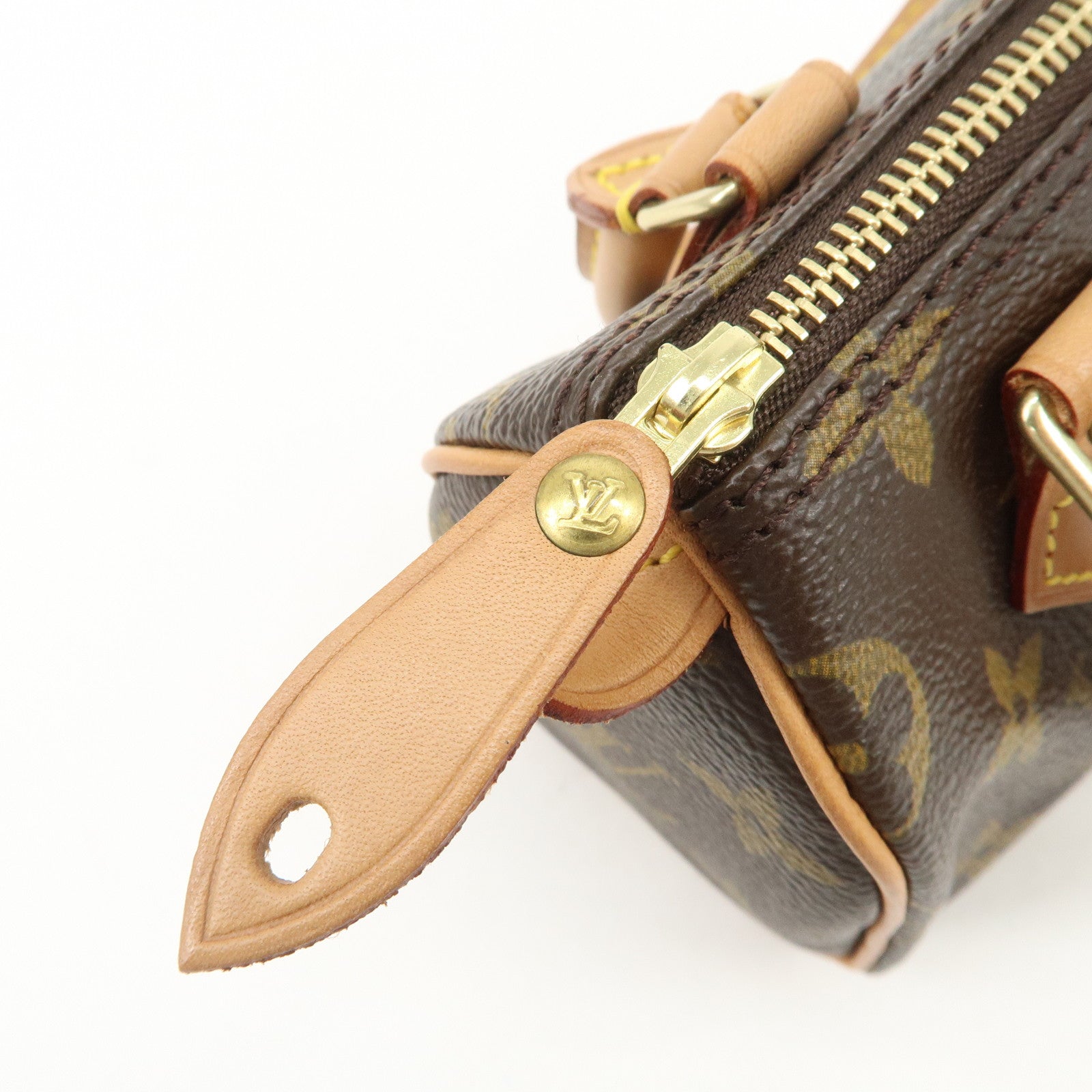 Louis Vuitton Monogram Mini Speedy Hand Bag Shoulder Bag M41534