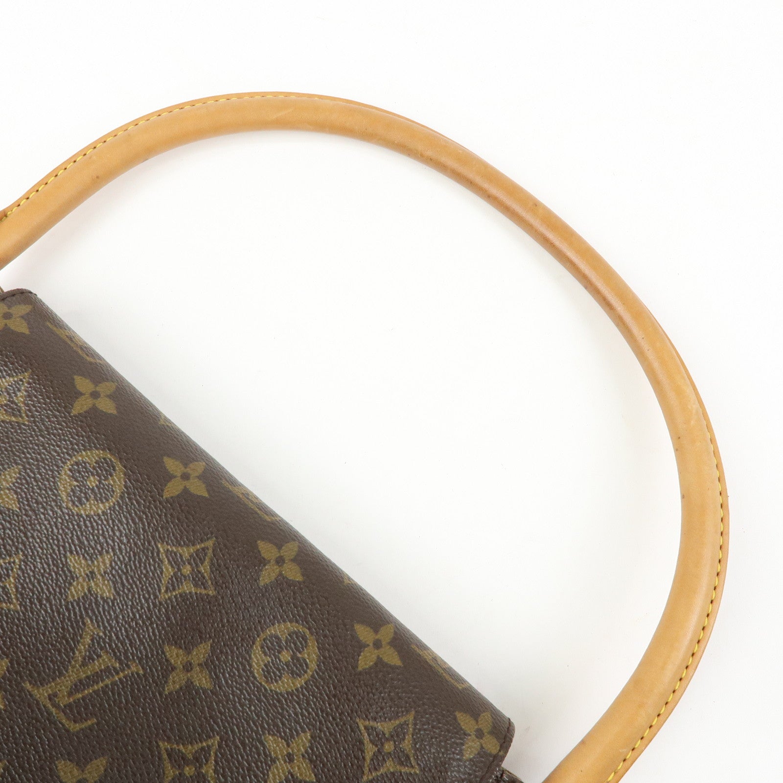 Louis Vuitton Monogram Mini Looping Shoulder Bag Brown M51147