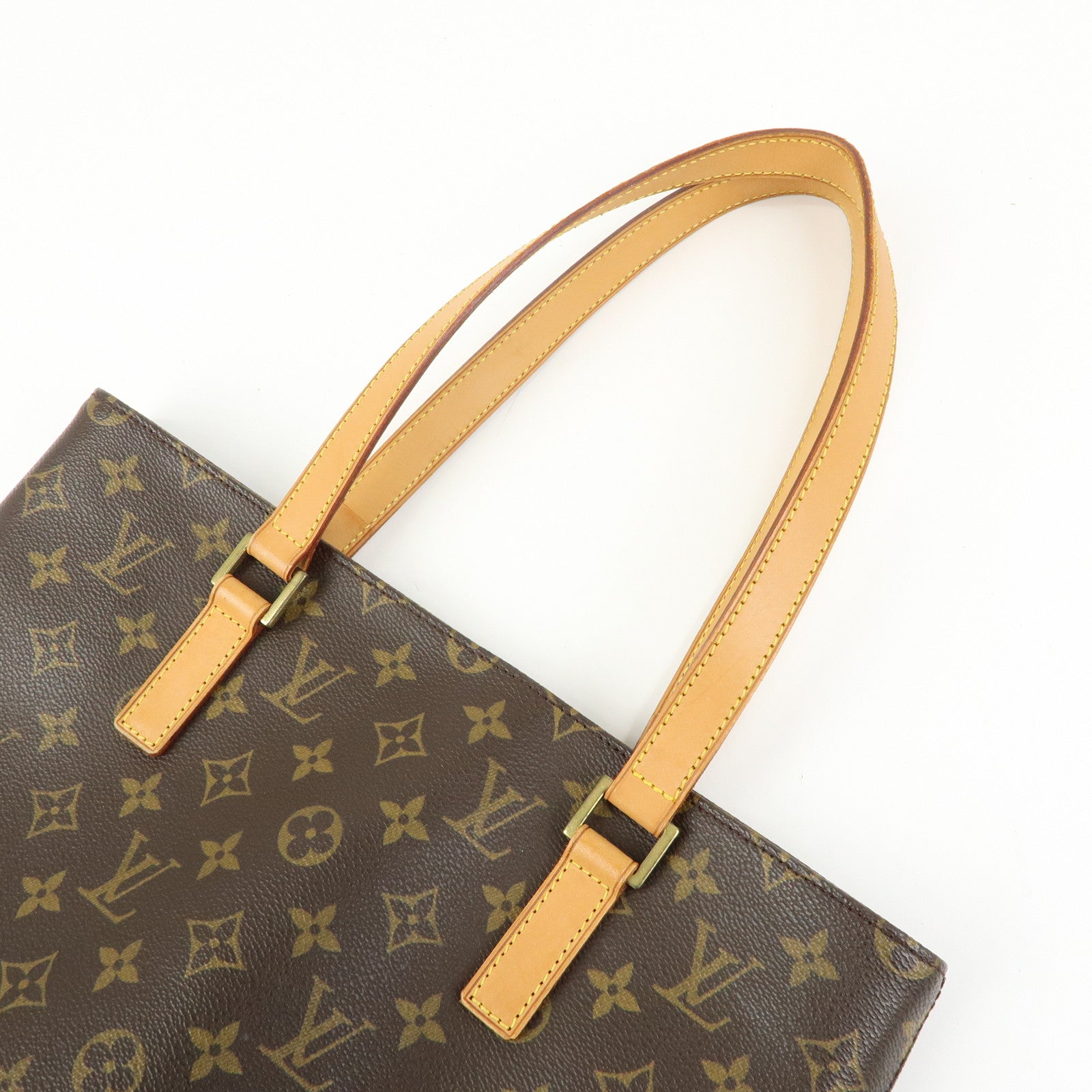 Louis Vuitton Monogram Vavin GM Cancas Tote Bag Brown M51170