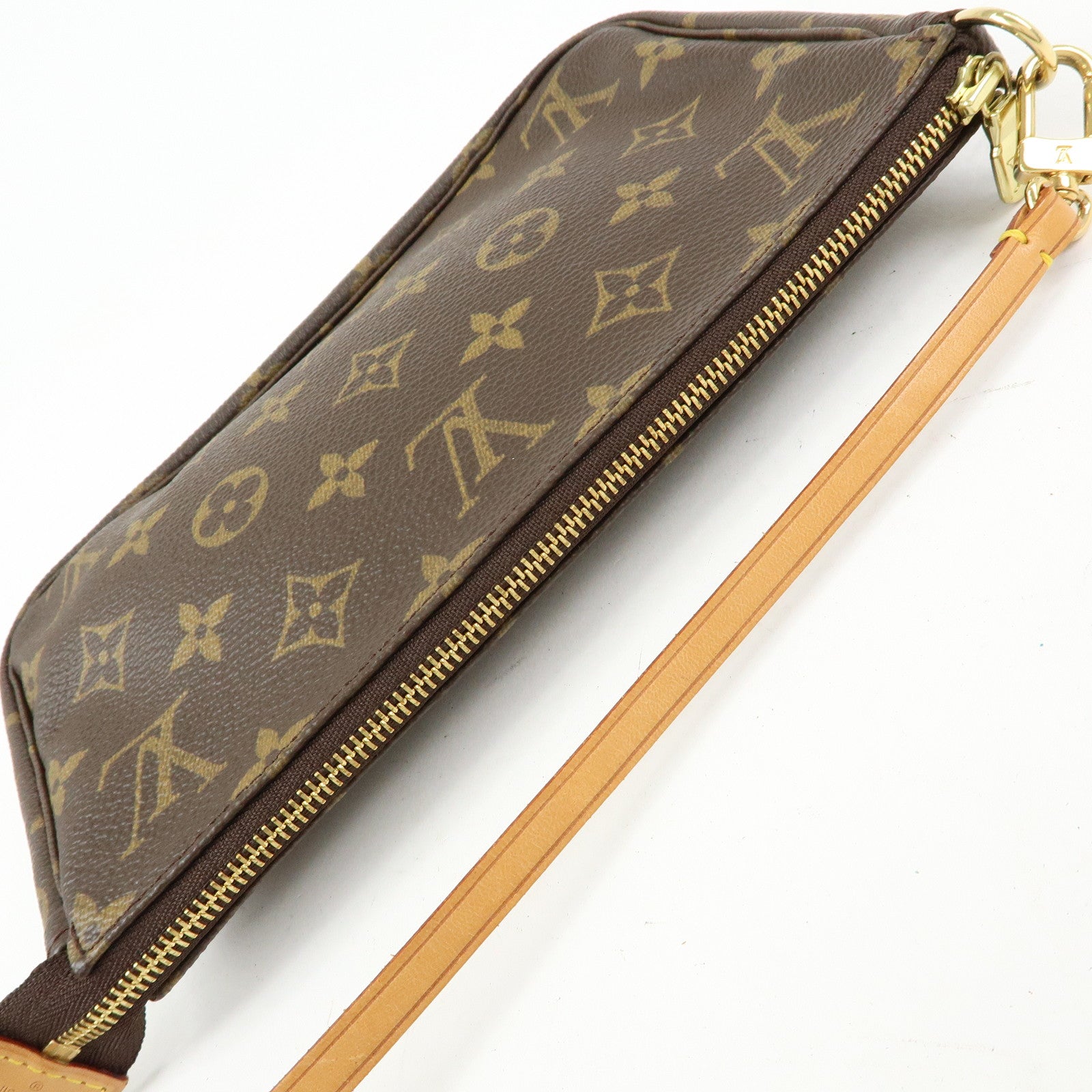 Louis Vuitton Monogram Pochette Accessoires Pouch Hand Bag M51980