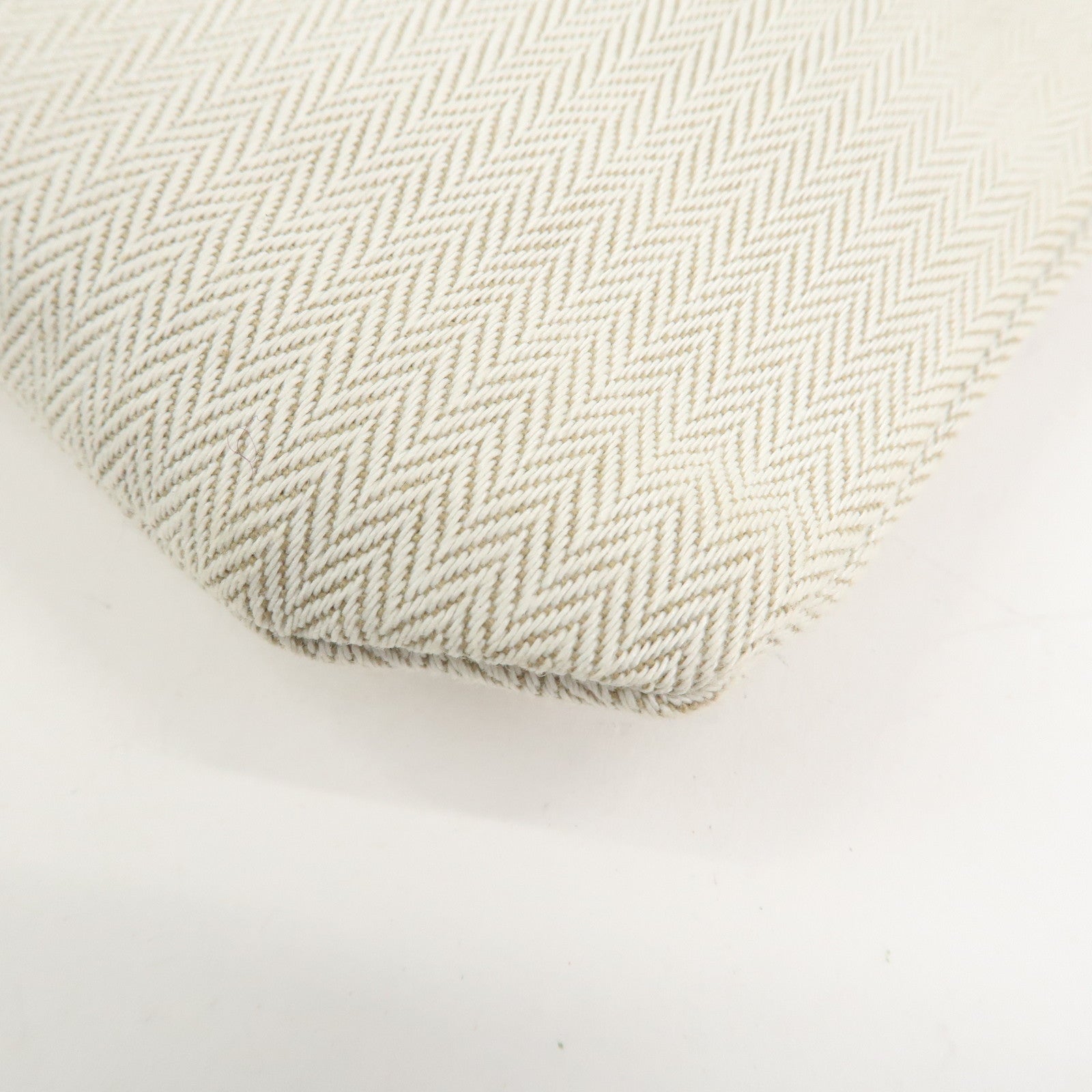 HERMES Aline PM Canvas Leather Shoulder Bag Blue