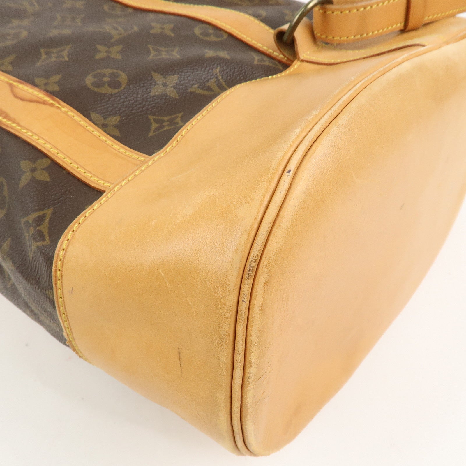 Louis Vuitton Monogram Randonnee GM Shoulder Bag Brown M42244