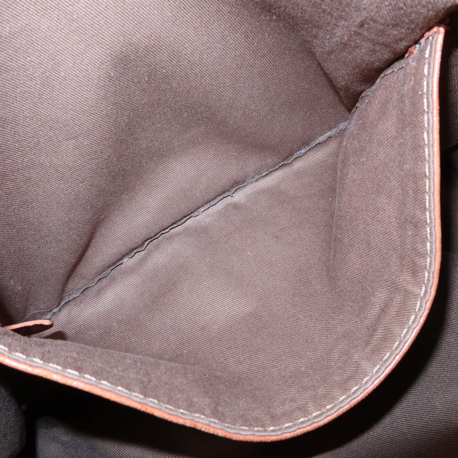 Chloe Harley Canvas Leather Shoulder Bag Crossbody Bag Beige Brown