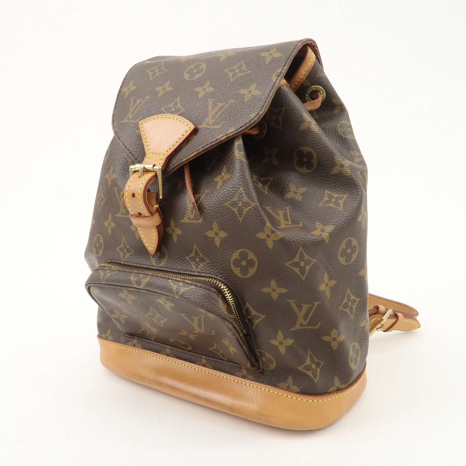 Louis Vuitton Monogram Montsouris MM Backpack Brown M51136