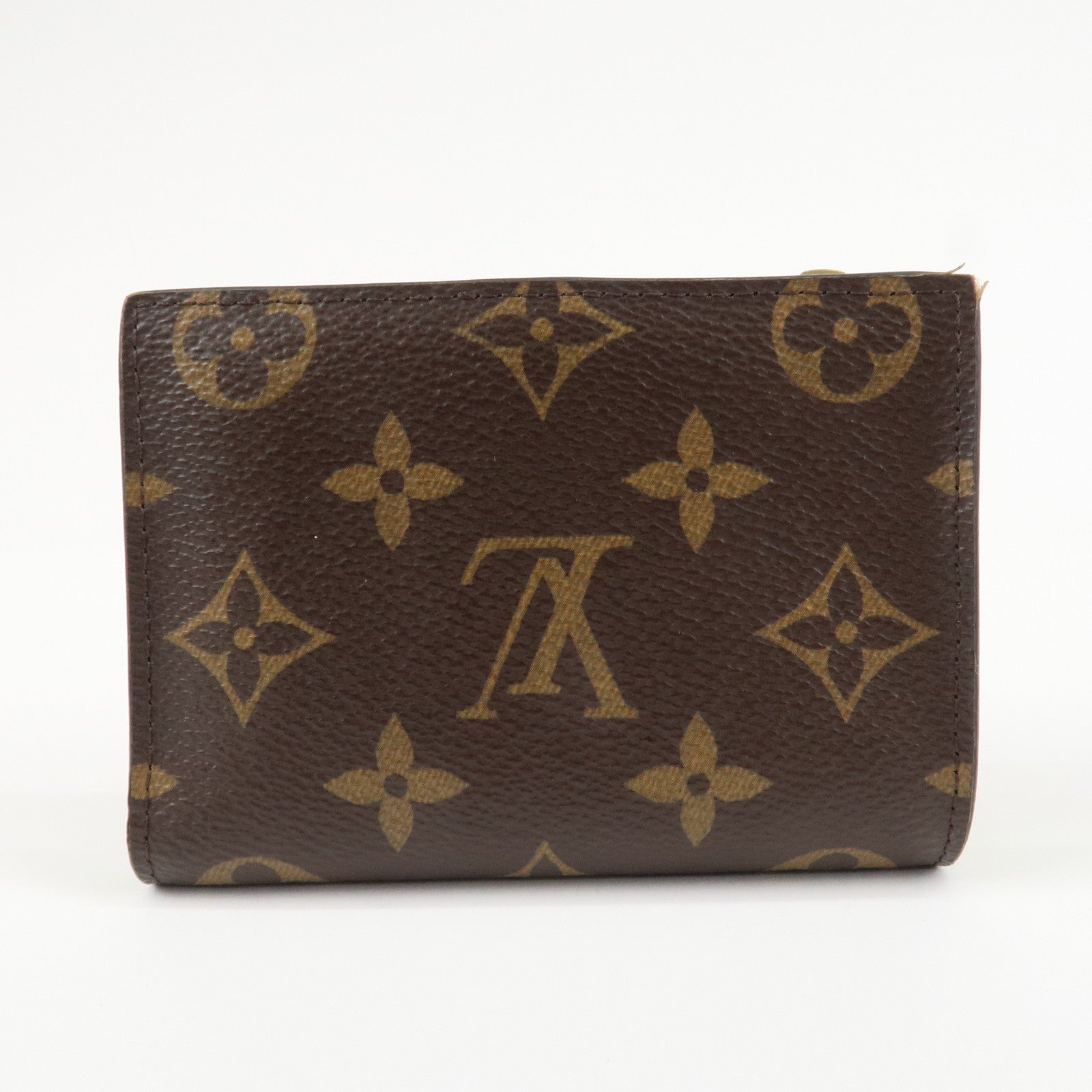 Louis Vuitton Monogram Canvas Portefeuille Lisa Wallet Veil Note M82382 Used