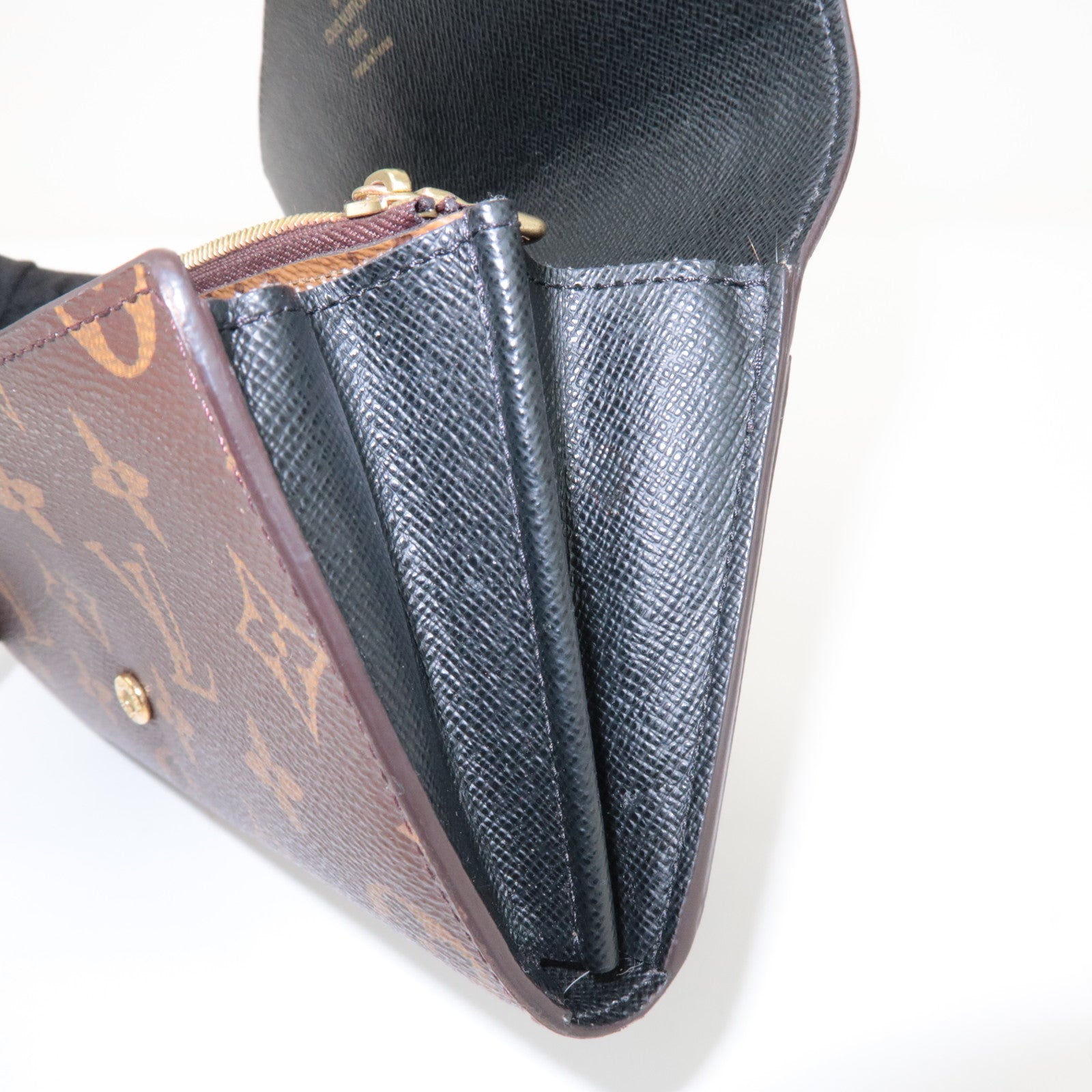 Louis Vuitton Monogram Reverse Portefeuille Sarah Wallet M80726