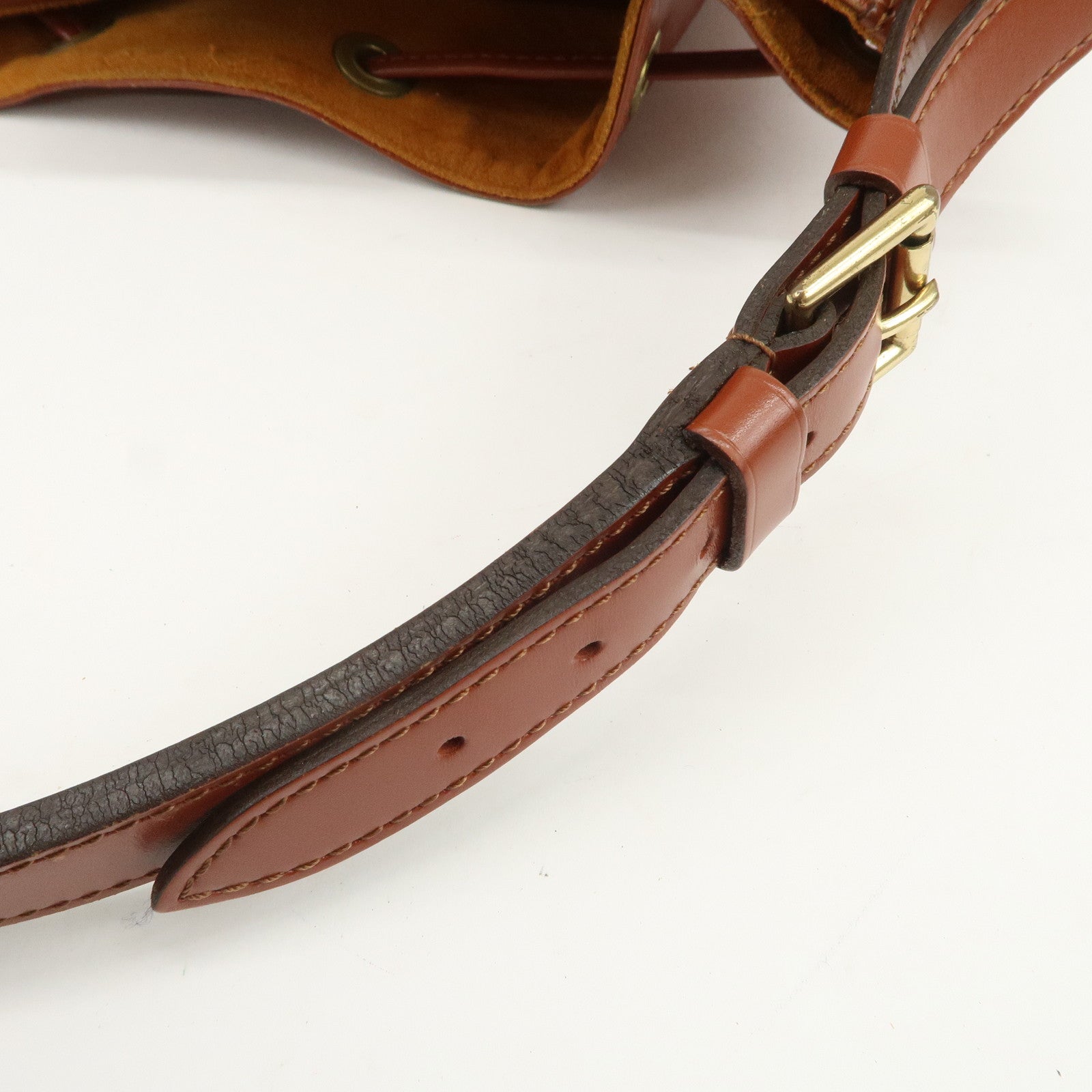 Louis Vuitton Epi Petit Noe Shoulder Bag Kenya Brown M44103