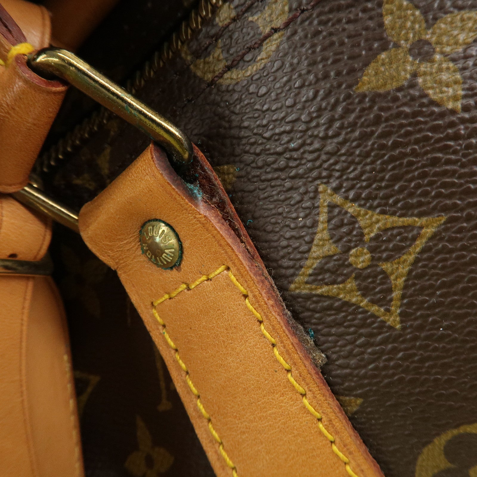 Louis Vuitton Monogram Keep All Bandouliere 55 Boston Bag M41414 Used