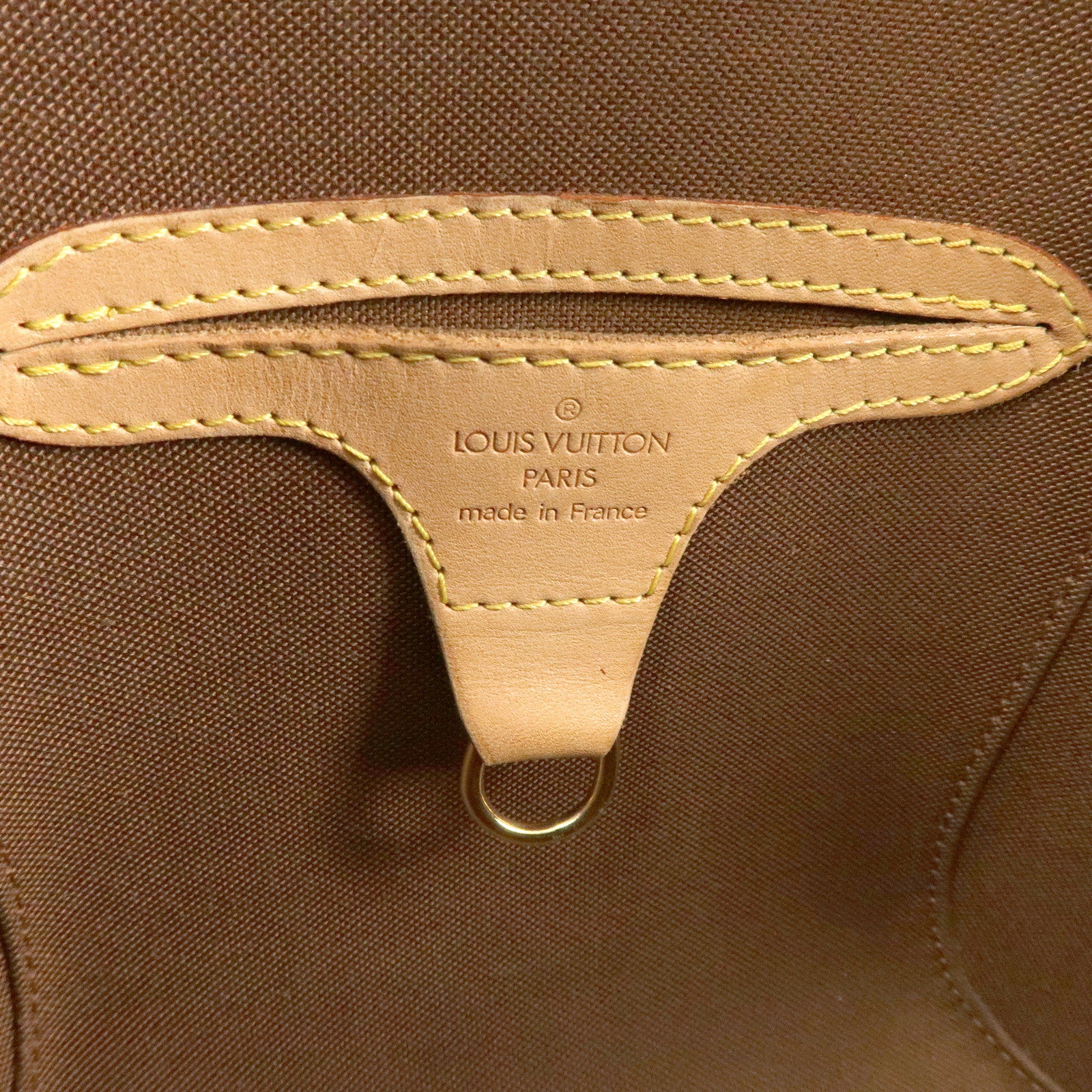 Louis Vuitton Monogram Ellipse PM Hand Bag Brown M51127