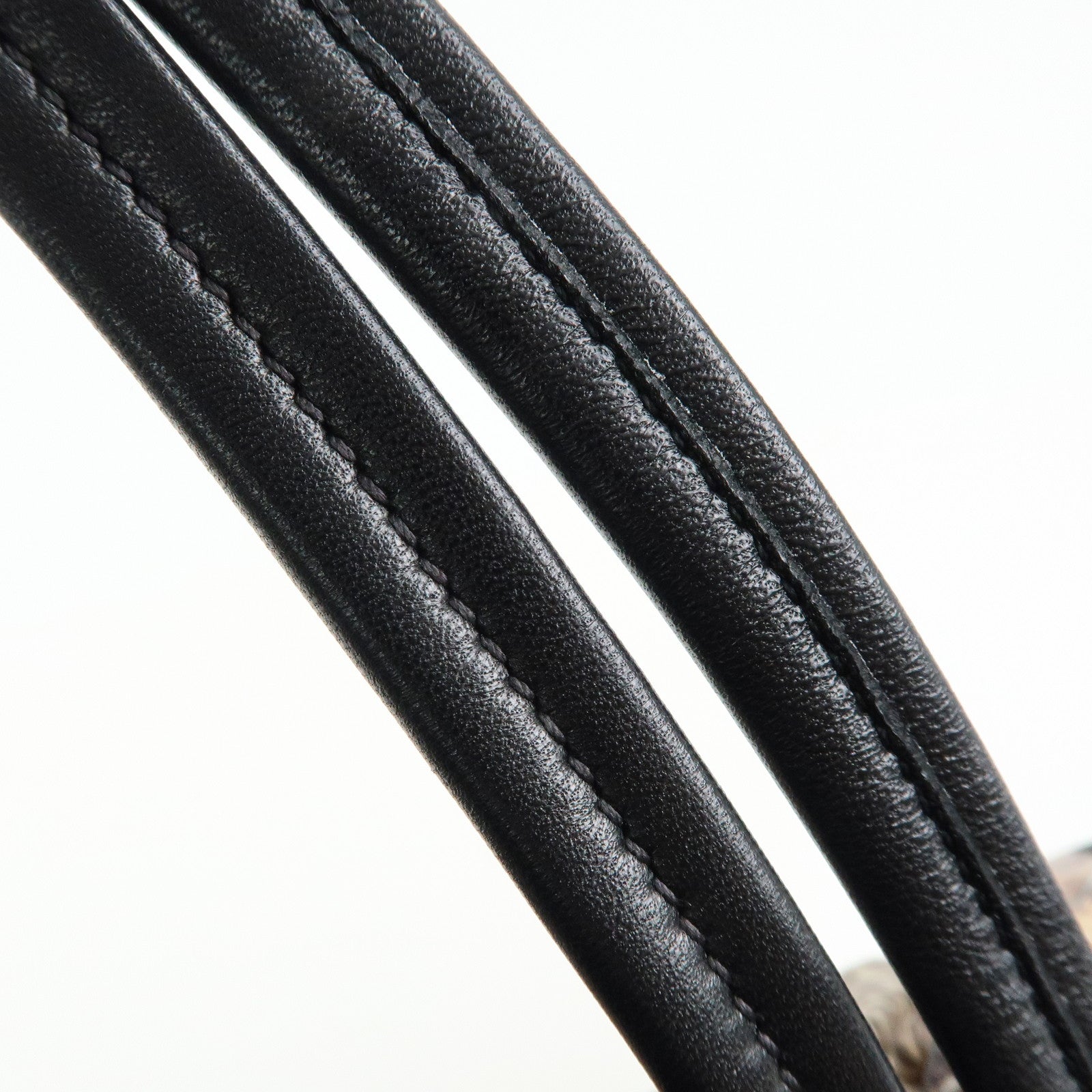 Prada Nylon Leather Ribbon Python Print Tote Bag Black Pink BR4206