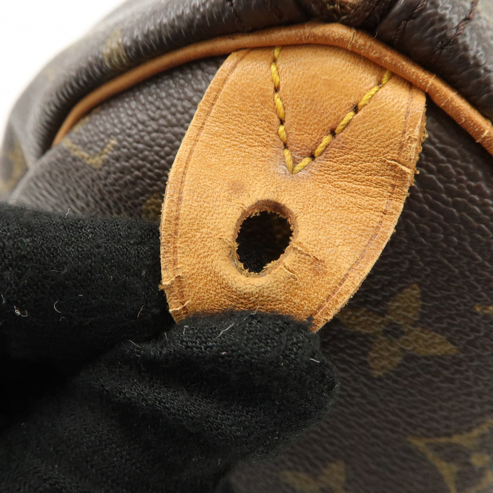 Louis Vuitton Monogram Speedy 35 Hand Bag Boston Bag M41524 Used